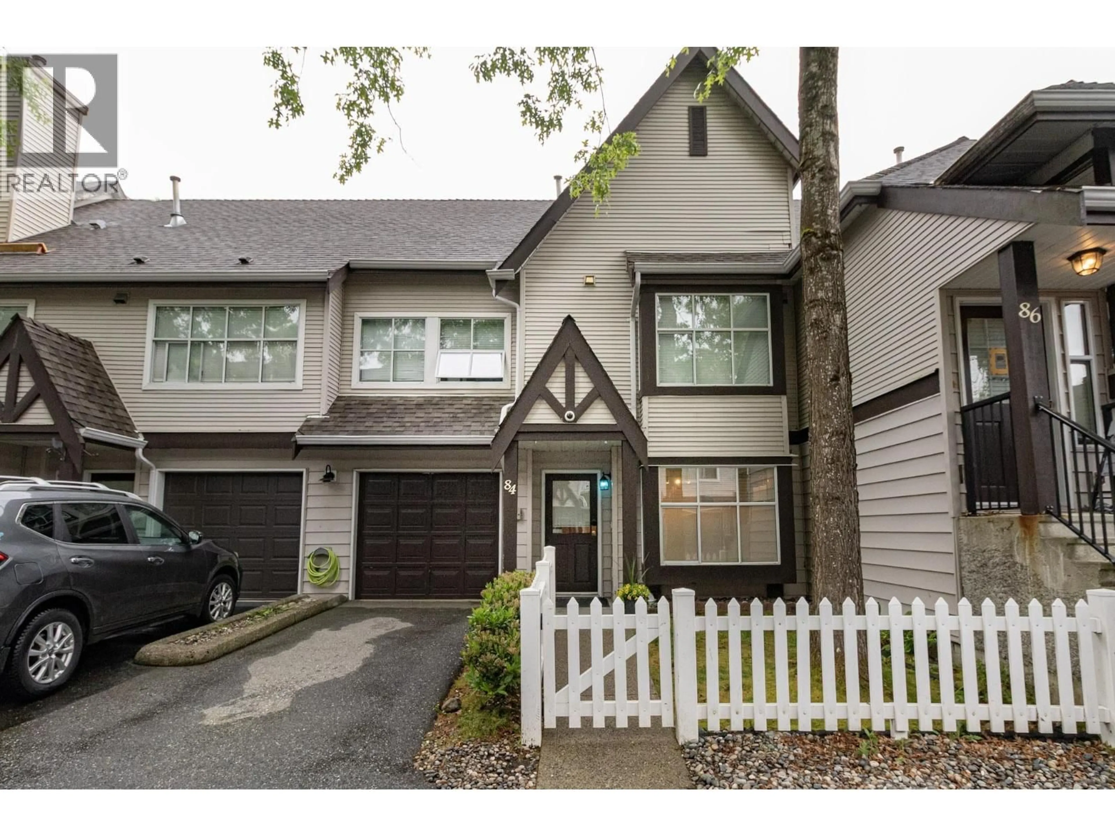 Home with vinyl exterior material, street for 84 - 12099 237 STREET, Maple Ridge British Columbia V4R2C3