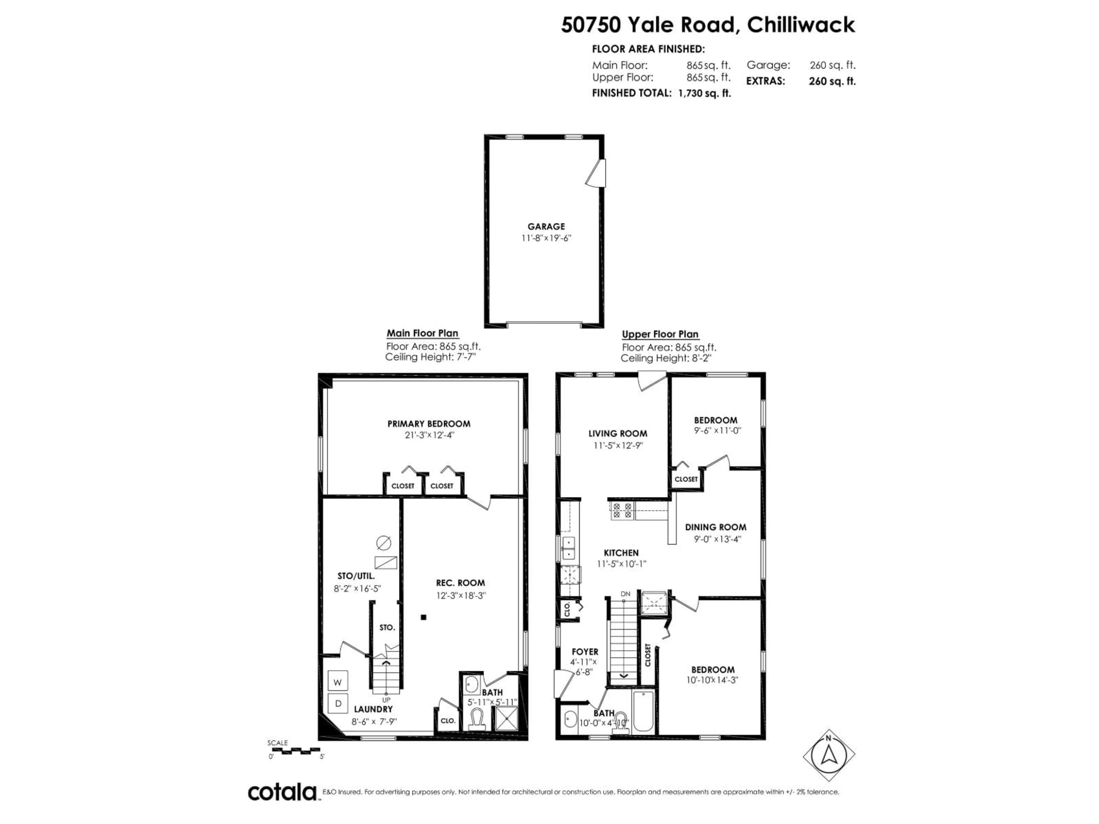 Floor plan for 50750 YALE ROAD, Rosedale British Columbia V0X1X2