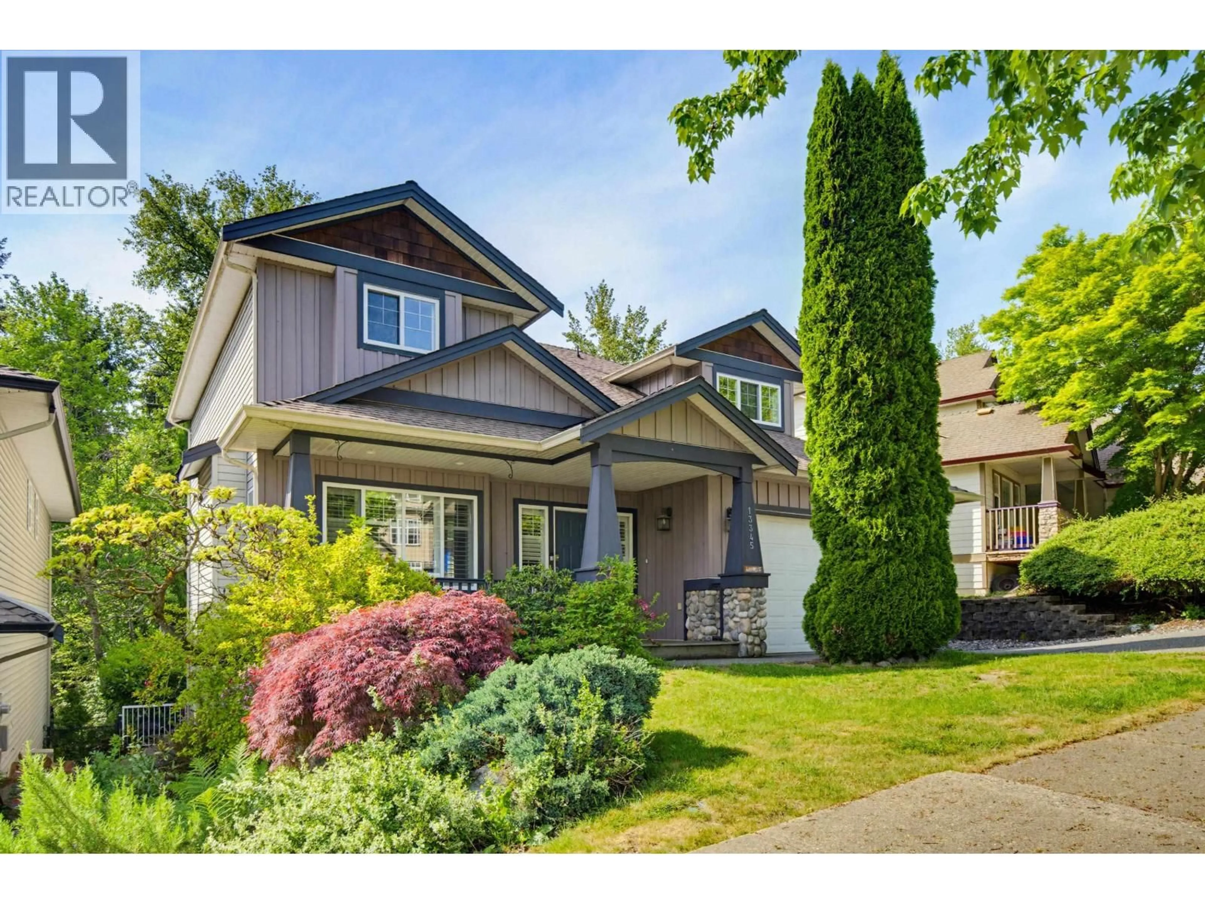 Home with vinyl exterior material, street for 13345 235 STREET, Maple Ridge British Columbia V4R2W3