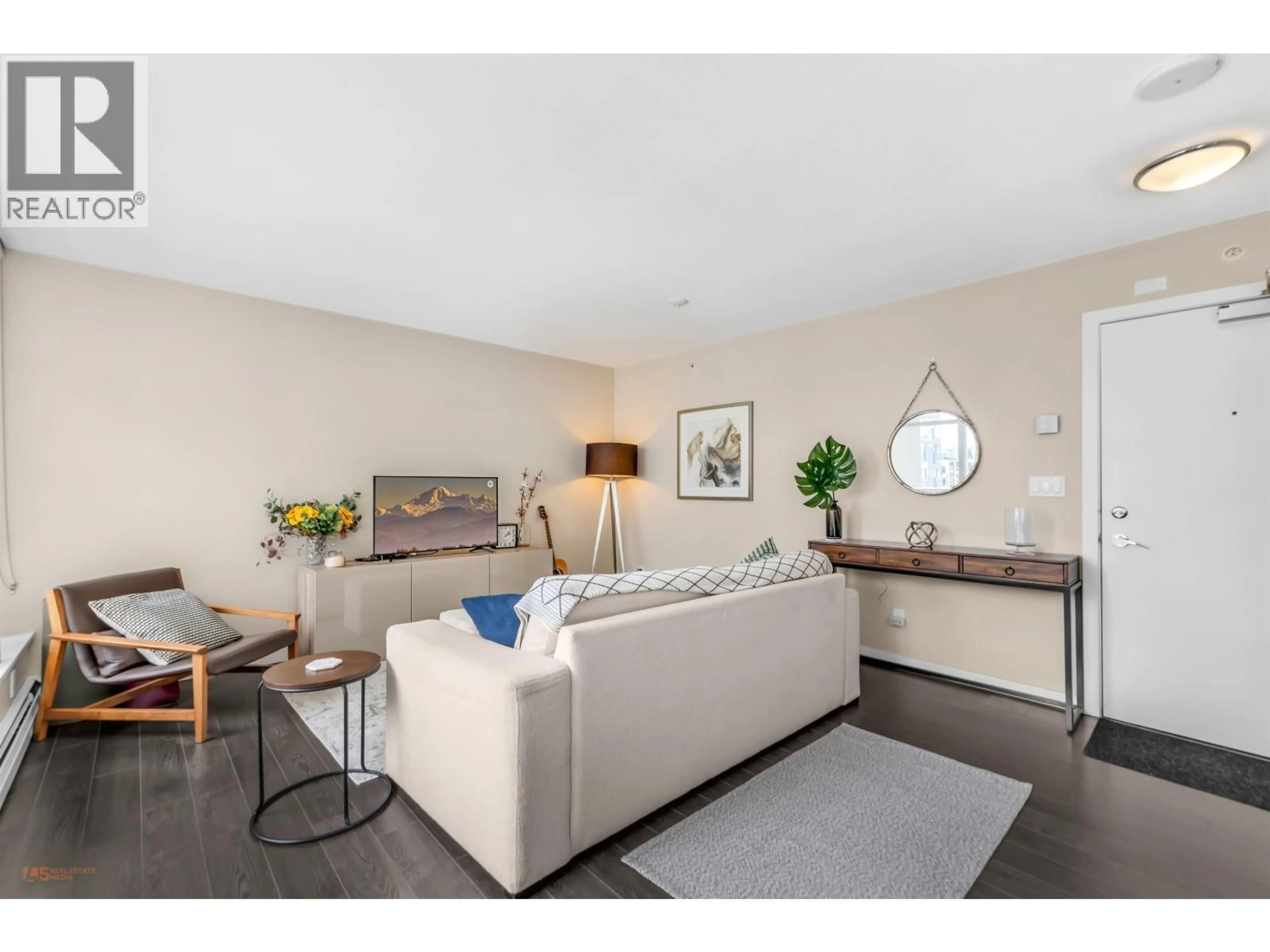 Living room with furniture, unknown for 514 - 1708 COLUMBIA STREET, Vancouver British Columbia V5Y0H7