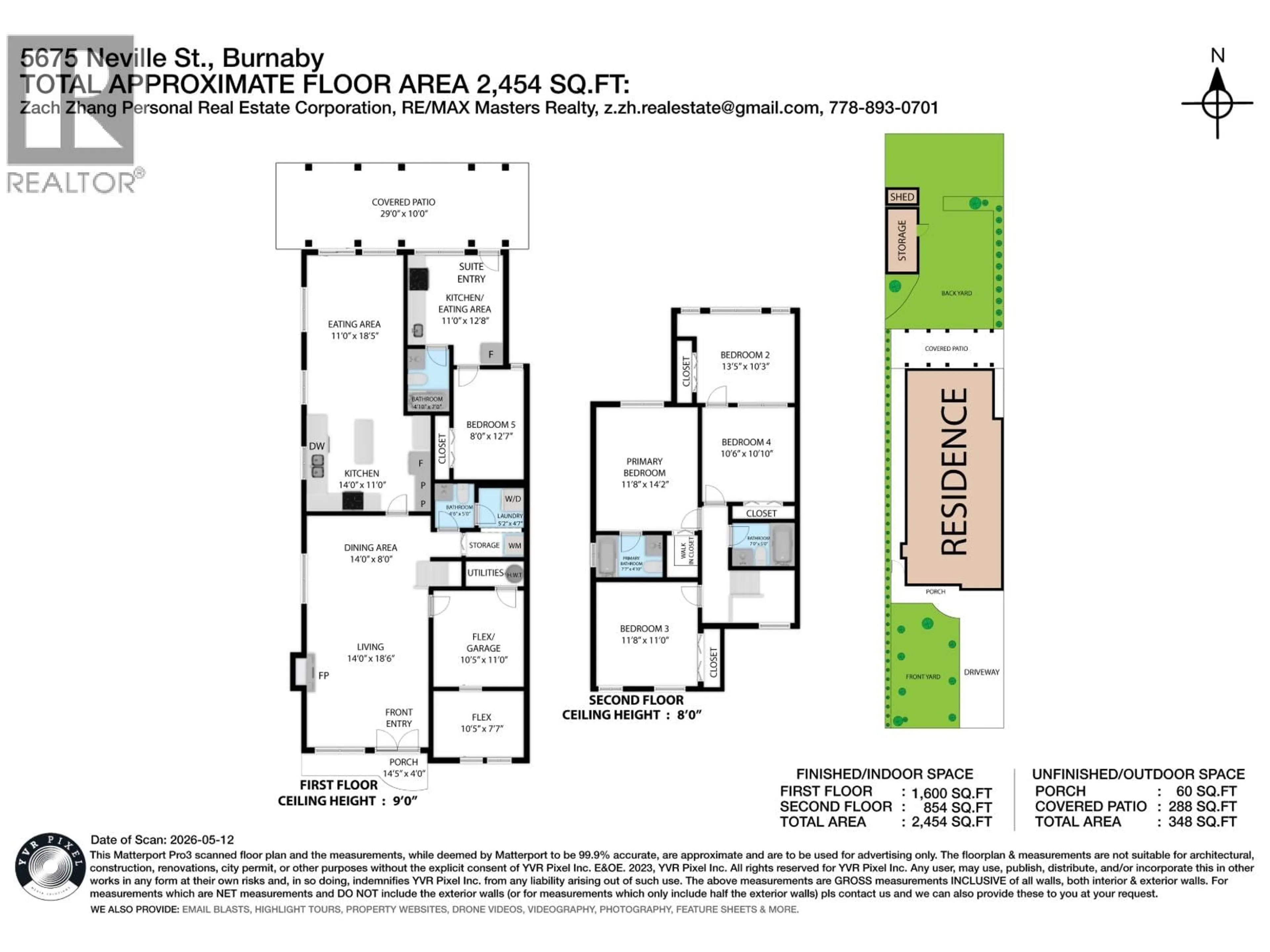 Floor plan for 5685 NEVILLE STREET, Burnaby British Columbia V5J2J1