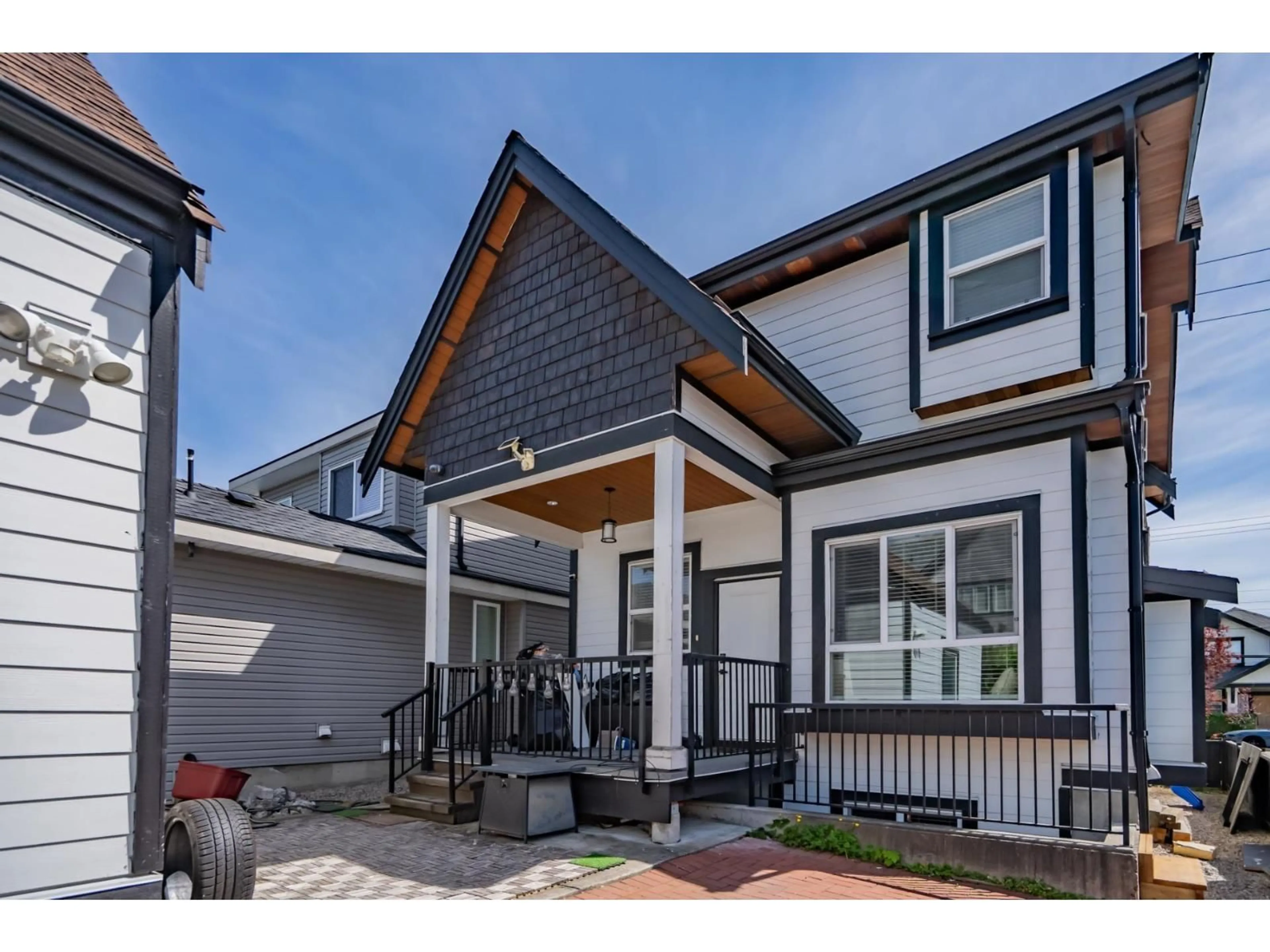 Home with vinyl exterior material, street for 5919 148 STREET, Surrey British Columbia V3S6V2