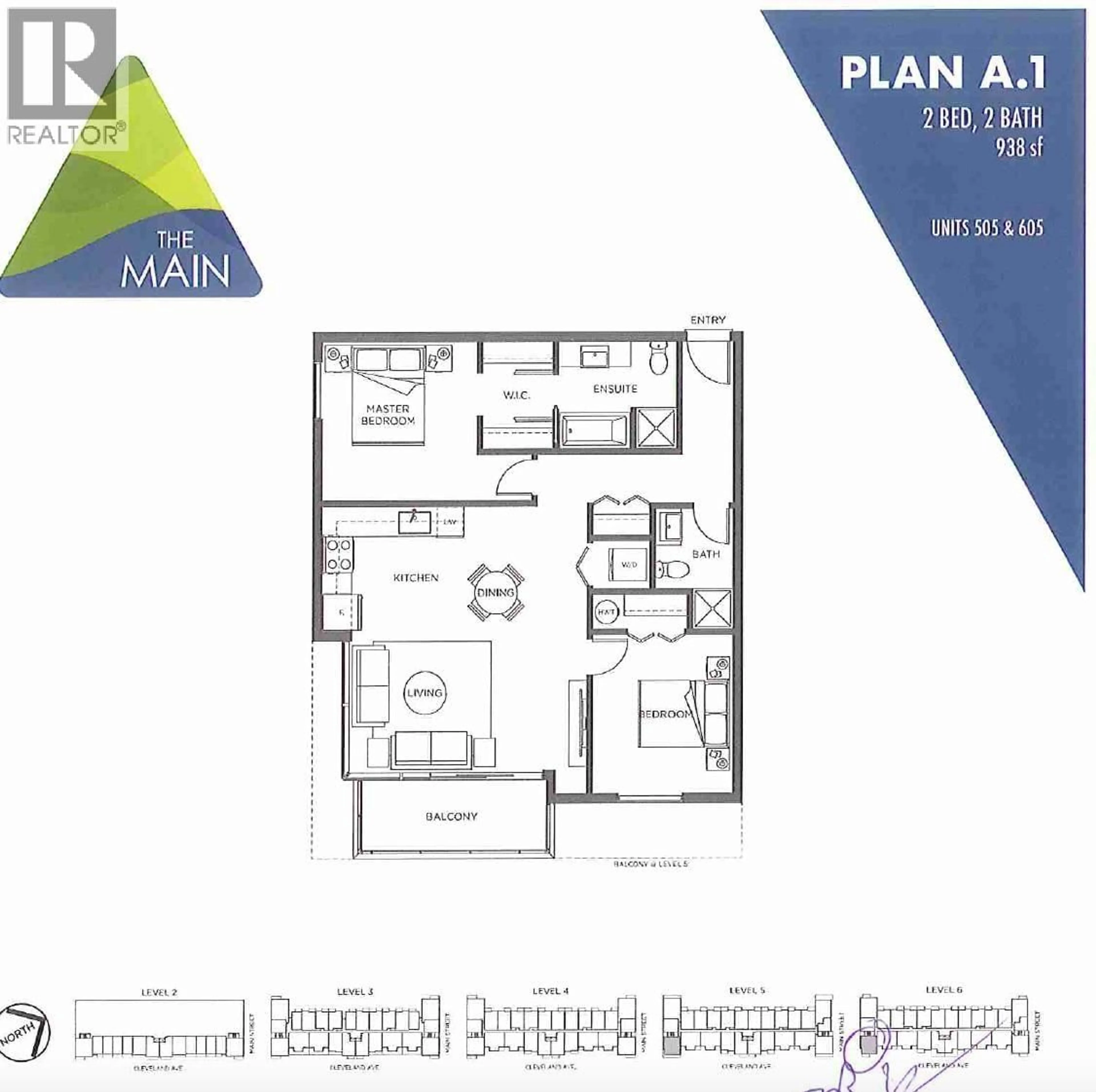 Floor plan for 604 - 37881 CLEVELAND AVENUE, Squamish British Columbia V8B0Z7