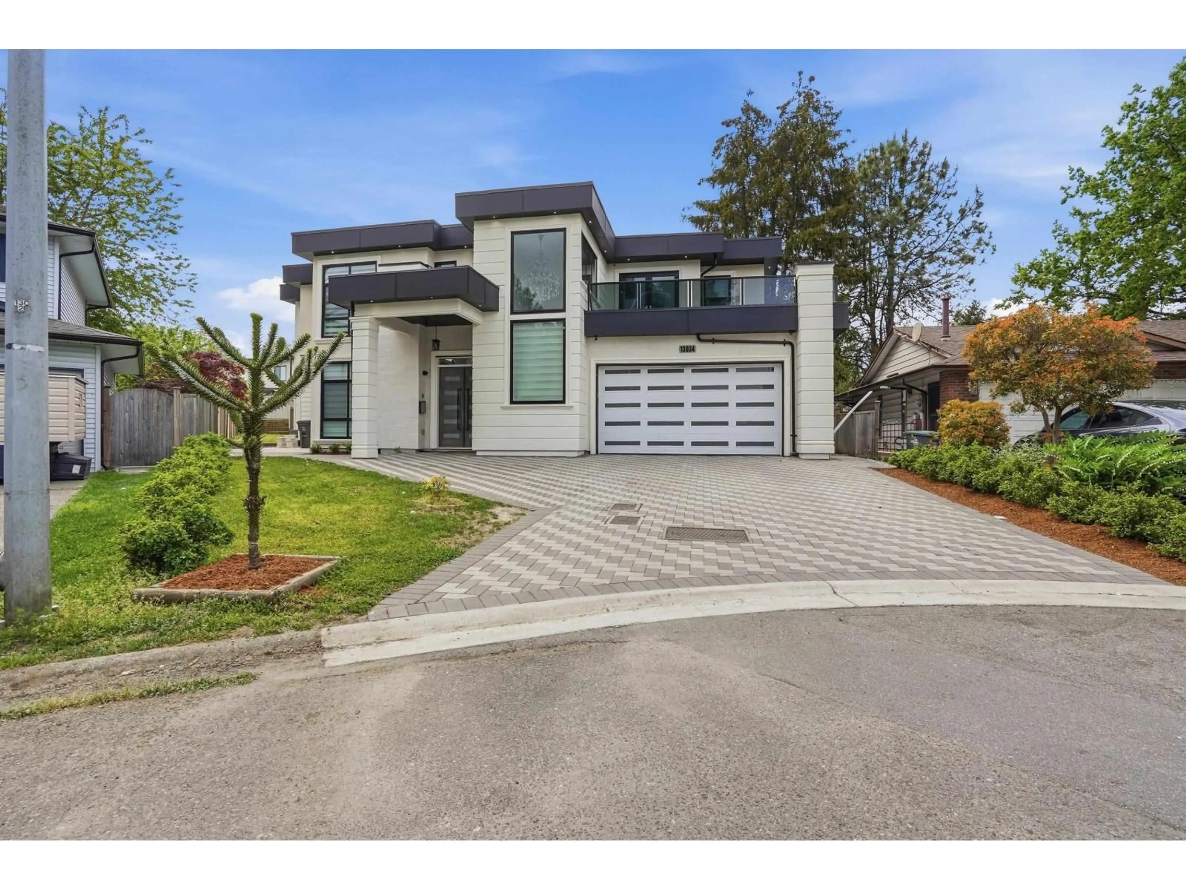 Home with brick exterior material, street for 13034 63A AVENUE, Surrey British Columbia V3X2E5