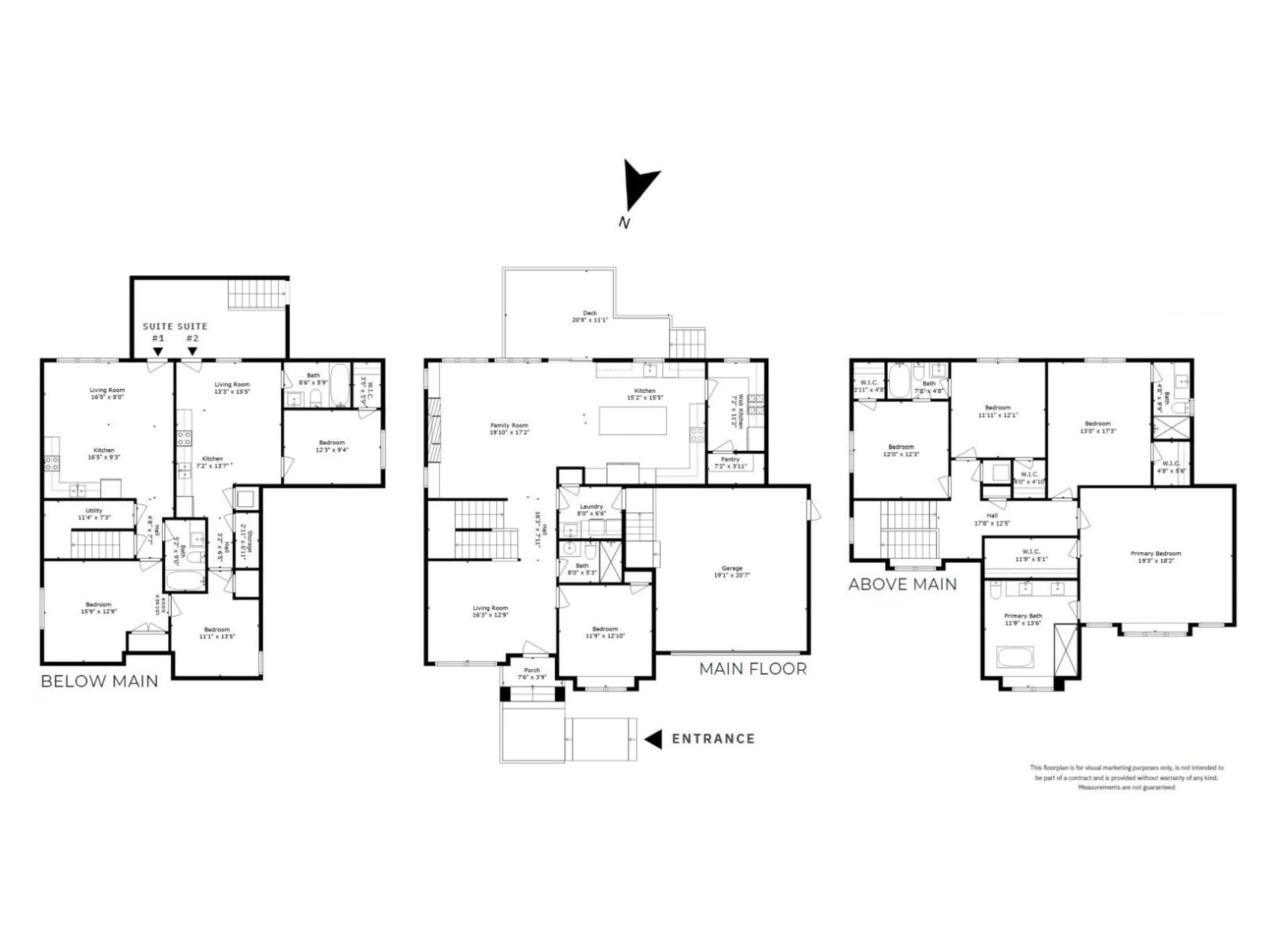 Floor plan for 20070 27A AVENUE, Langley British Columbia V2Z1X2