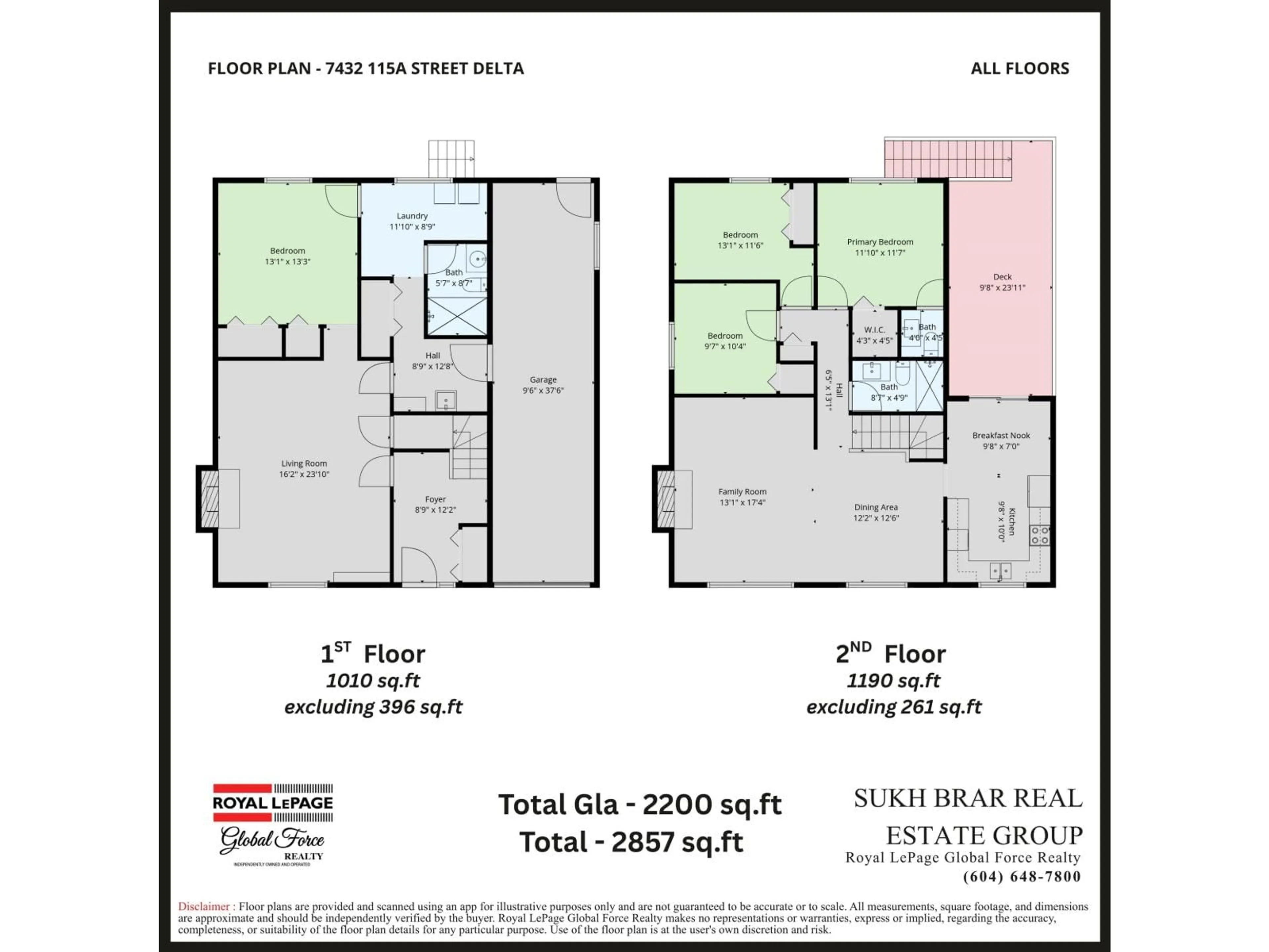 Floor plan for 7432 115A STREET, Delta British Columbia V4C5P8