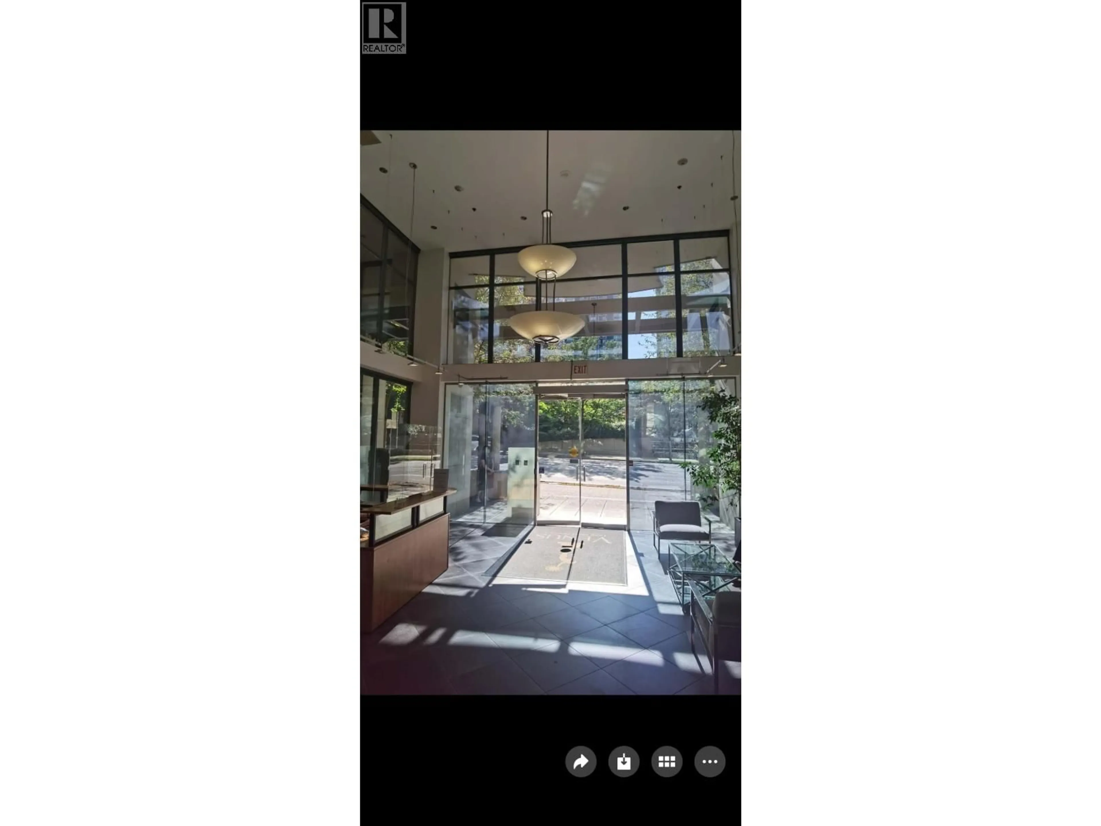 Indoor foyer for 2908 - 1239 WEST GEORGIA STREET, Vancouver British Columbia V6E4R8