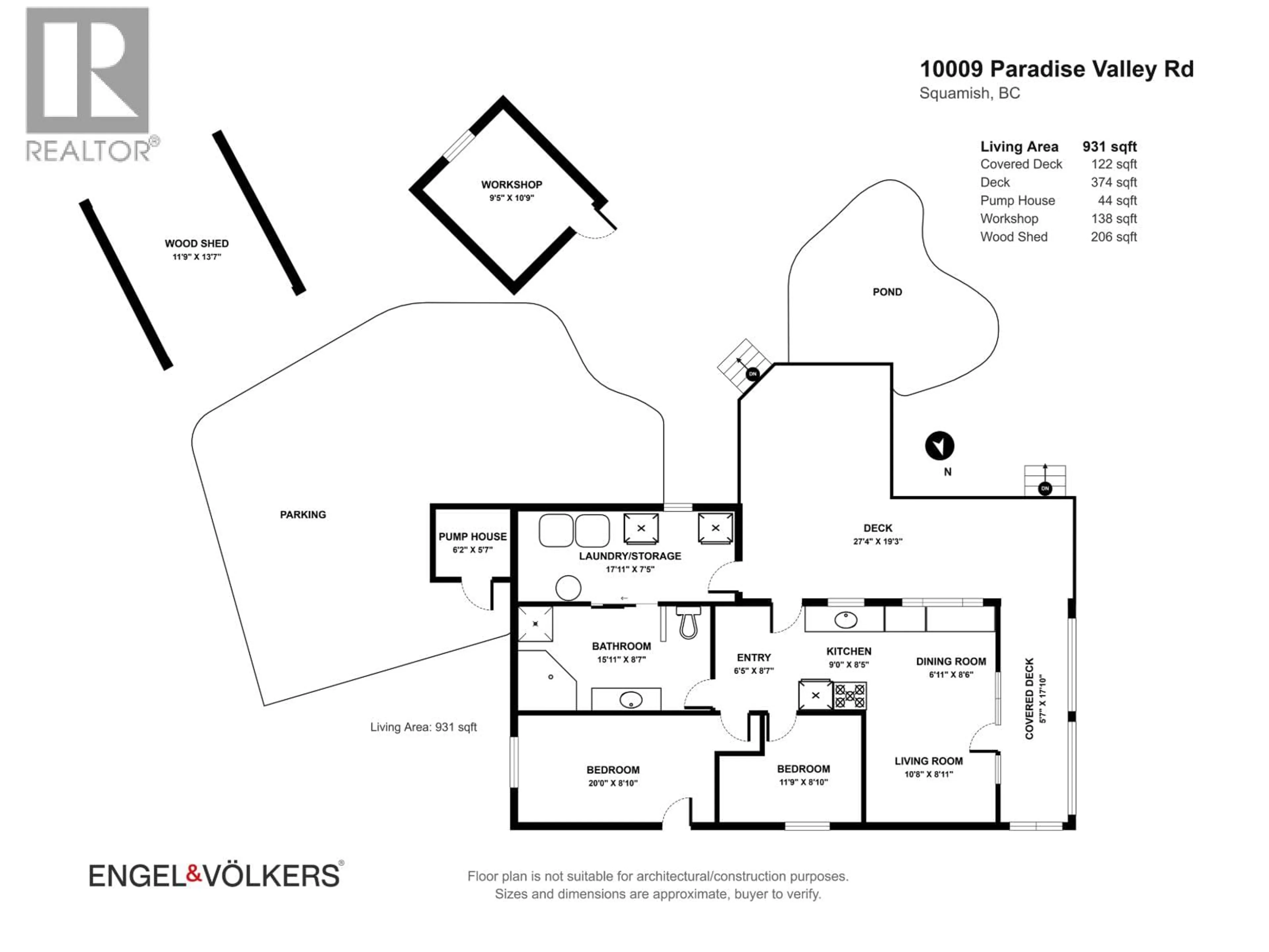 Floor plan for 10009 PARADISE VALLEY ROAD, Squamish British Columbia V0N1H0