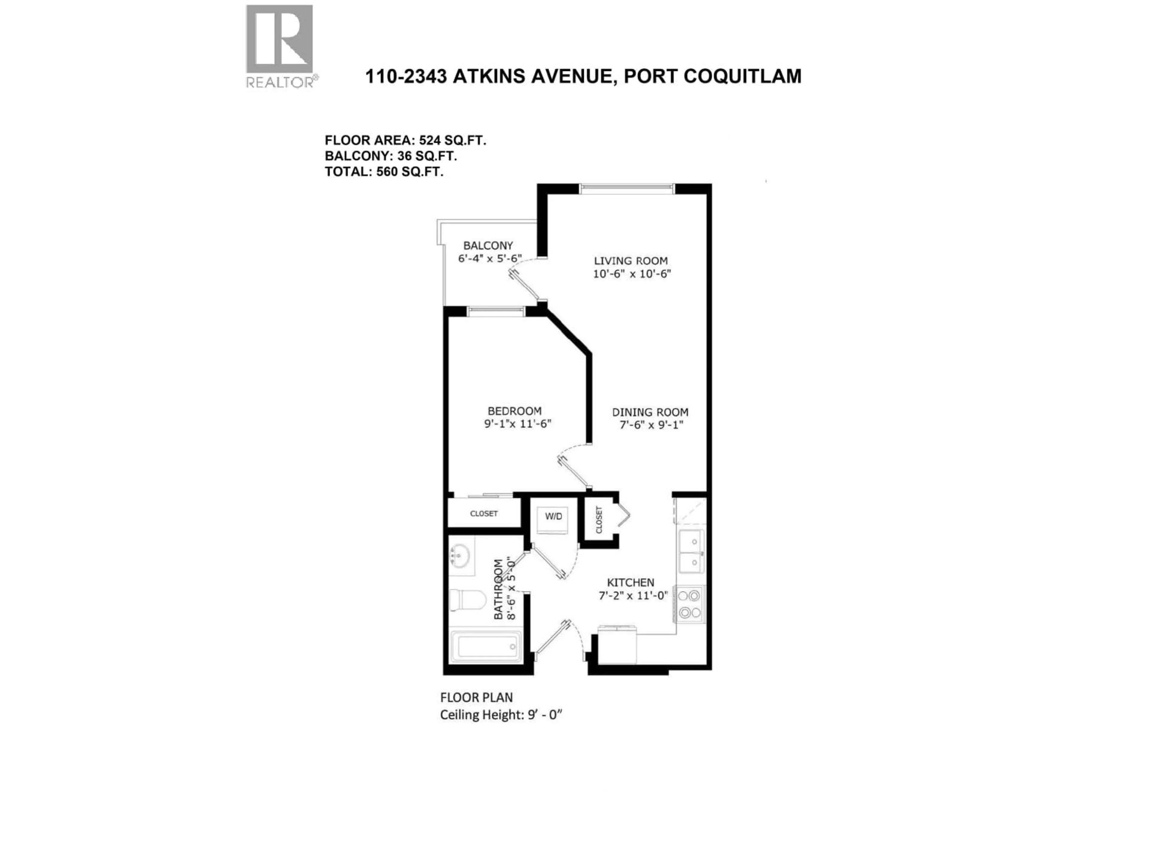 Unknown for 110 - 2343 ATKINS AVENUE, Port Coquitlam British Columbia V3C1Y7