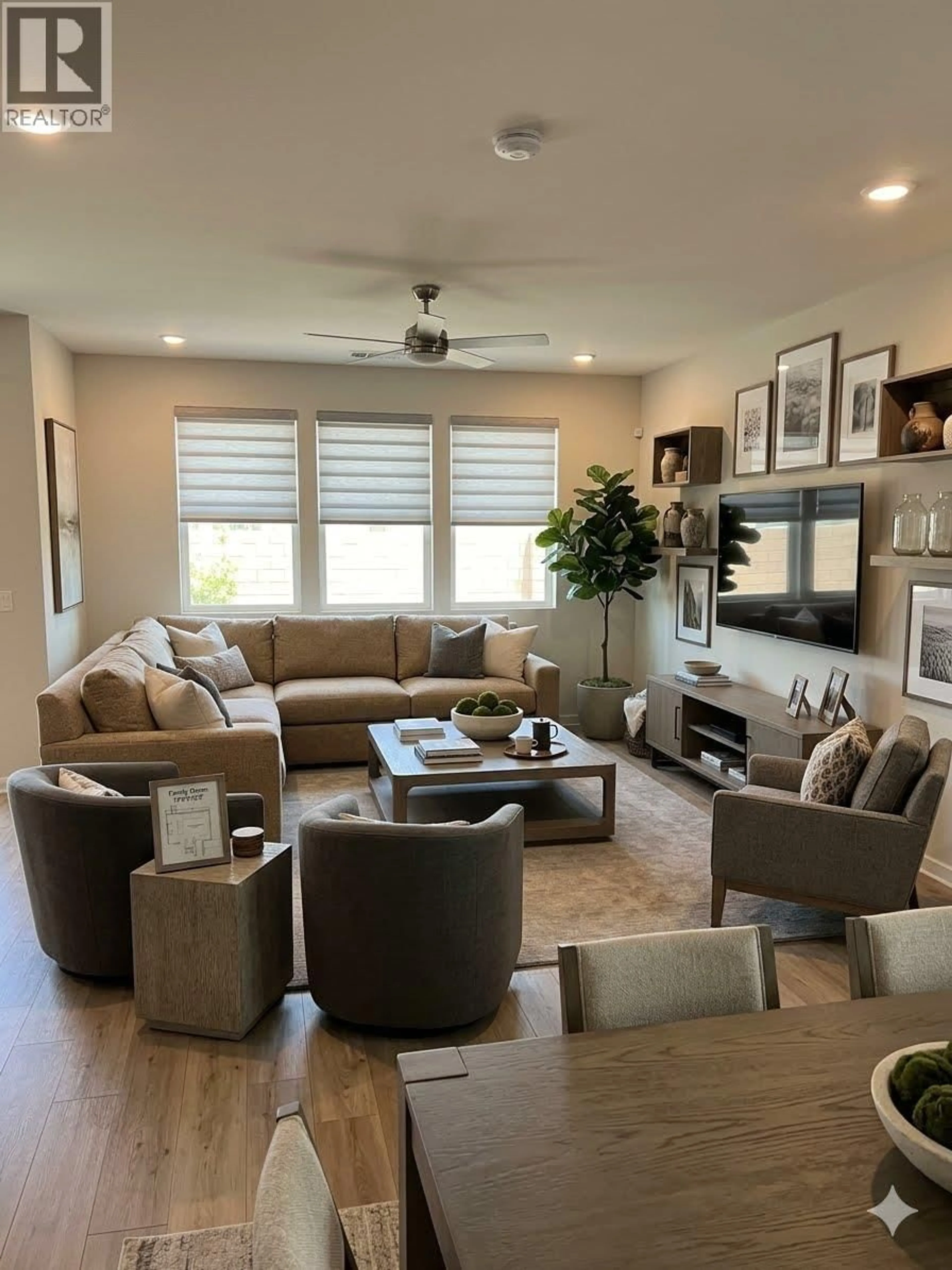 Living room with furniture, unknown for 3 - 7046 SIERRA DRIVE, Burnaby British Columbia V5A1A5