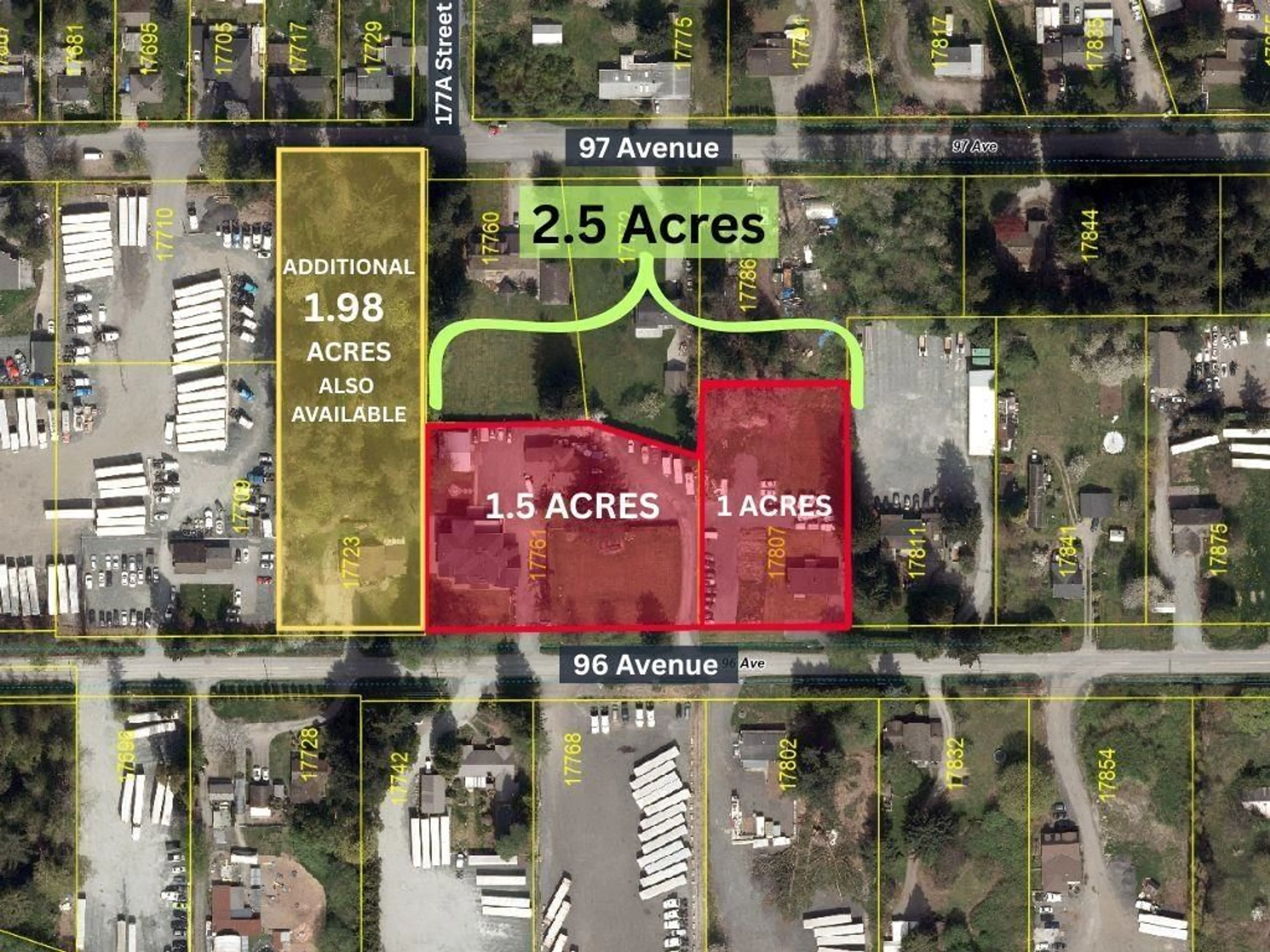 A pic from outside/outdoor area/front of a property/back of a property/a pic from drone, street for 17761 96 AVENUE, Surrey British Columbia V4N4A9
