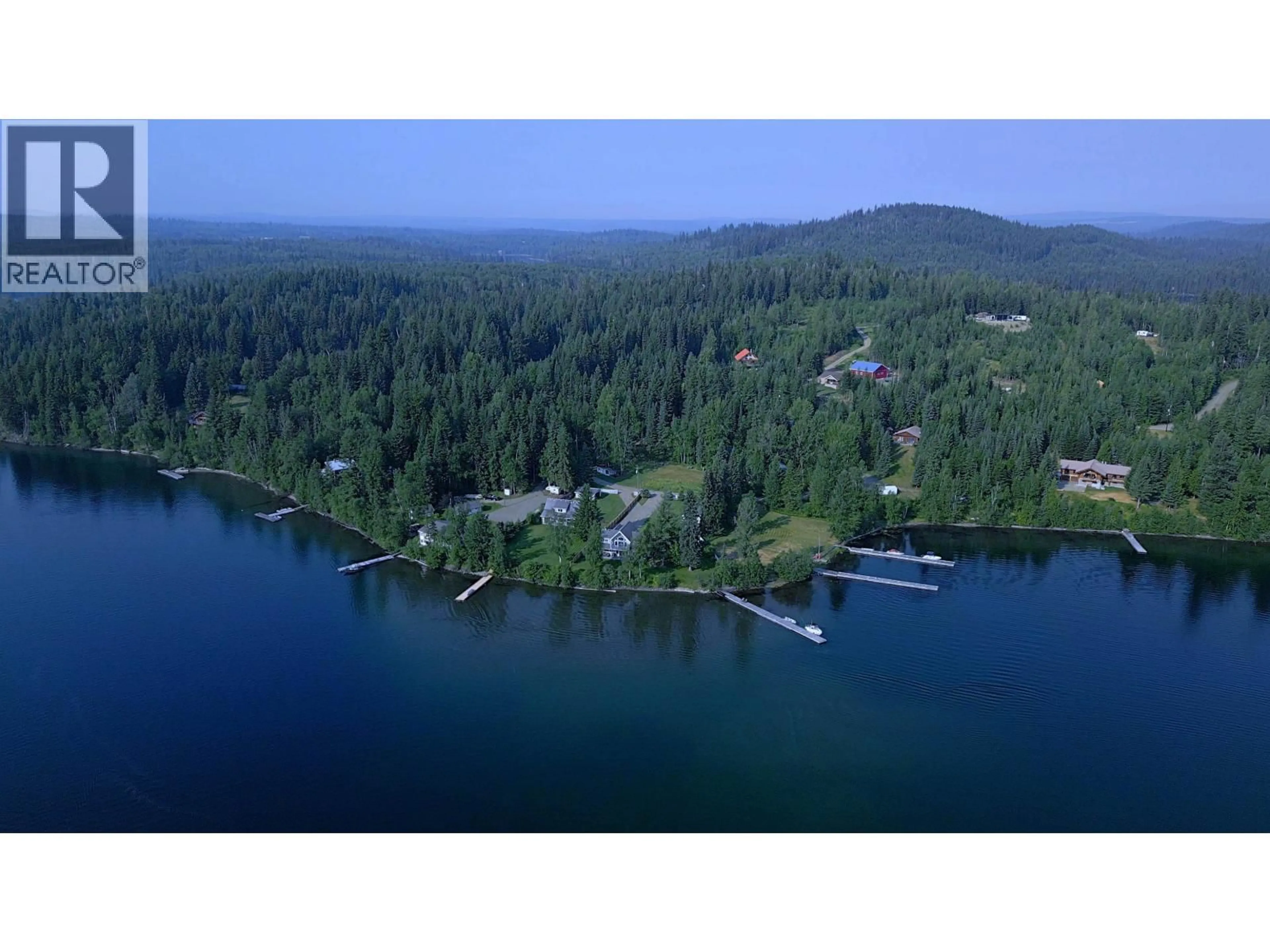 A pic from outside/outdoor area/front of a property/back of a property/a pic from drone, water/lake/river/ocean view for 6416 HORSEFLY LANDING ROAD, Horsefly British Columbia V0L1L0