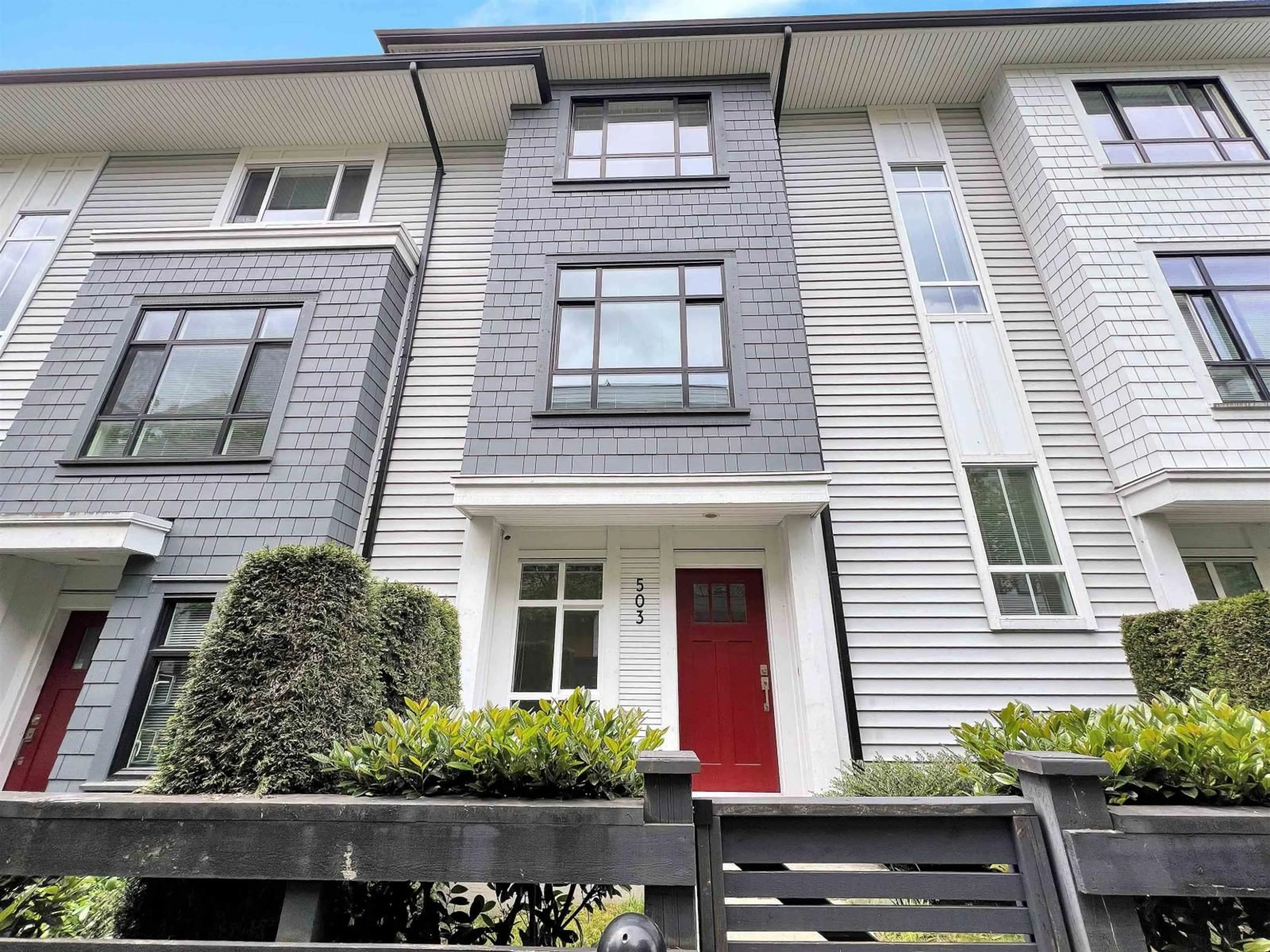 Home with vinyl exterior material, street for 503 - 16433 WATSON DRIVE, Surrey British Columbia V4N6R9