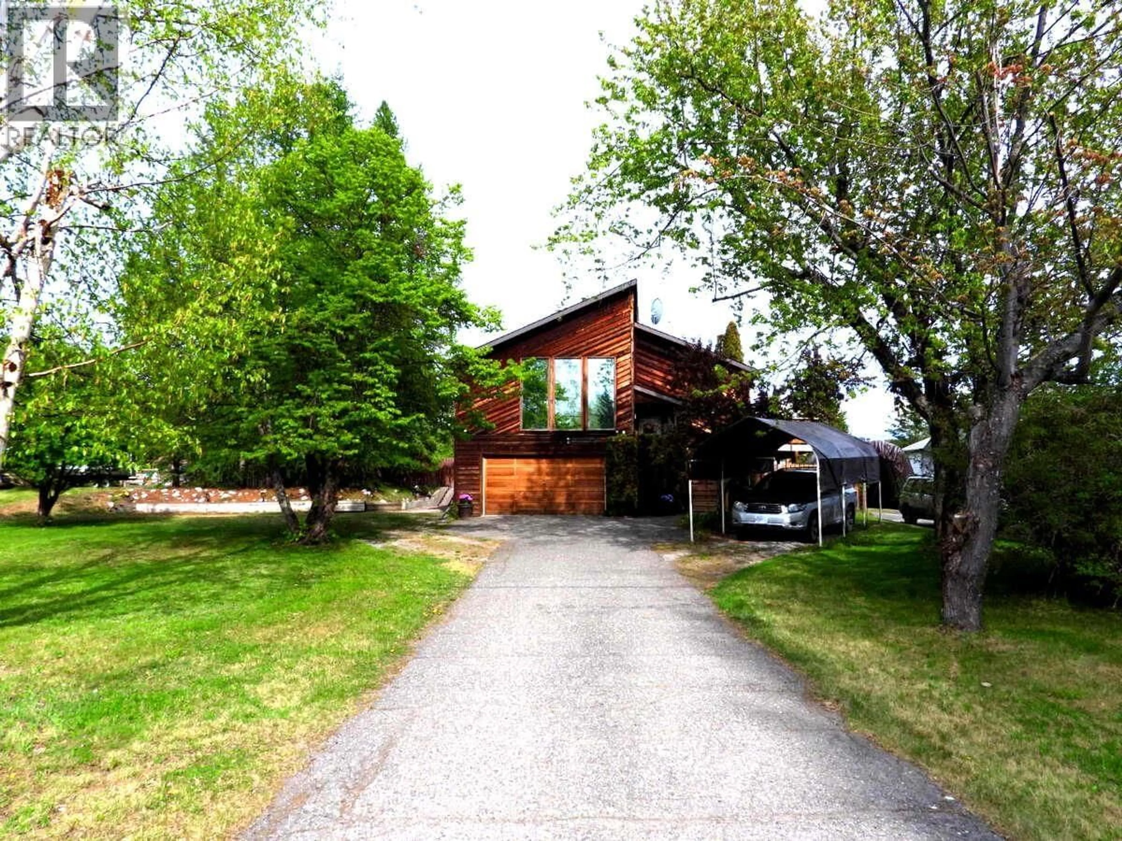 A pic from outside/outdoor area/front of a property/back of a property/a pic from drone, street for 3696 ROSIA ROAD, Prince George British Columbia V2K4Y6