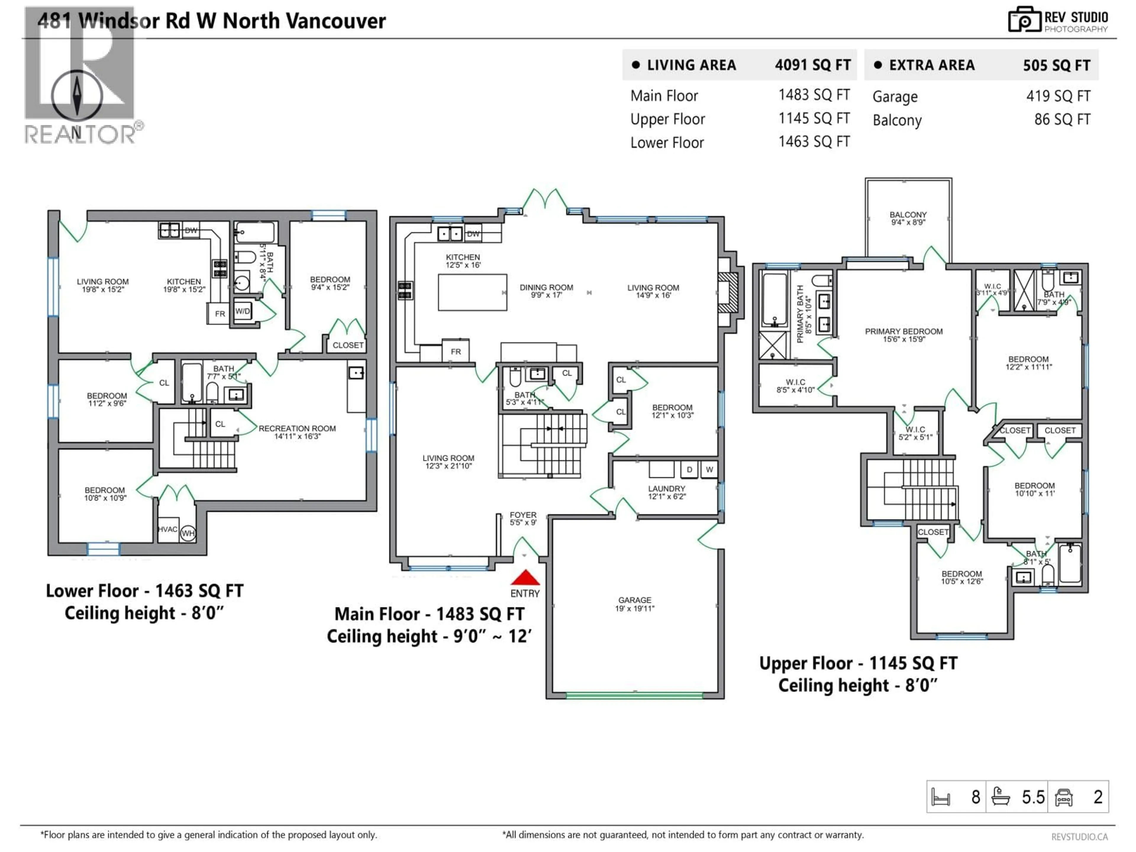 Floor plan for 481 WINDSOR ROAD, North Vancouver British Columbia V7N2N5