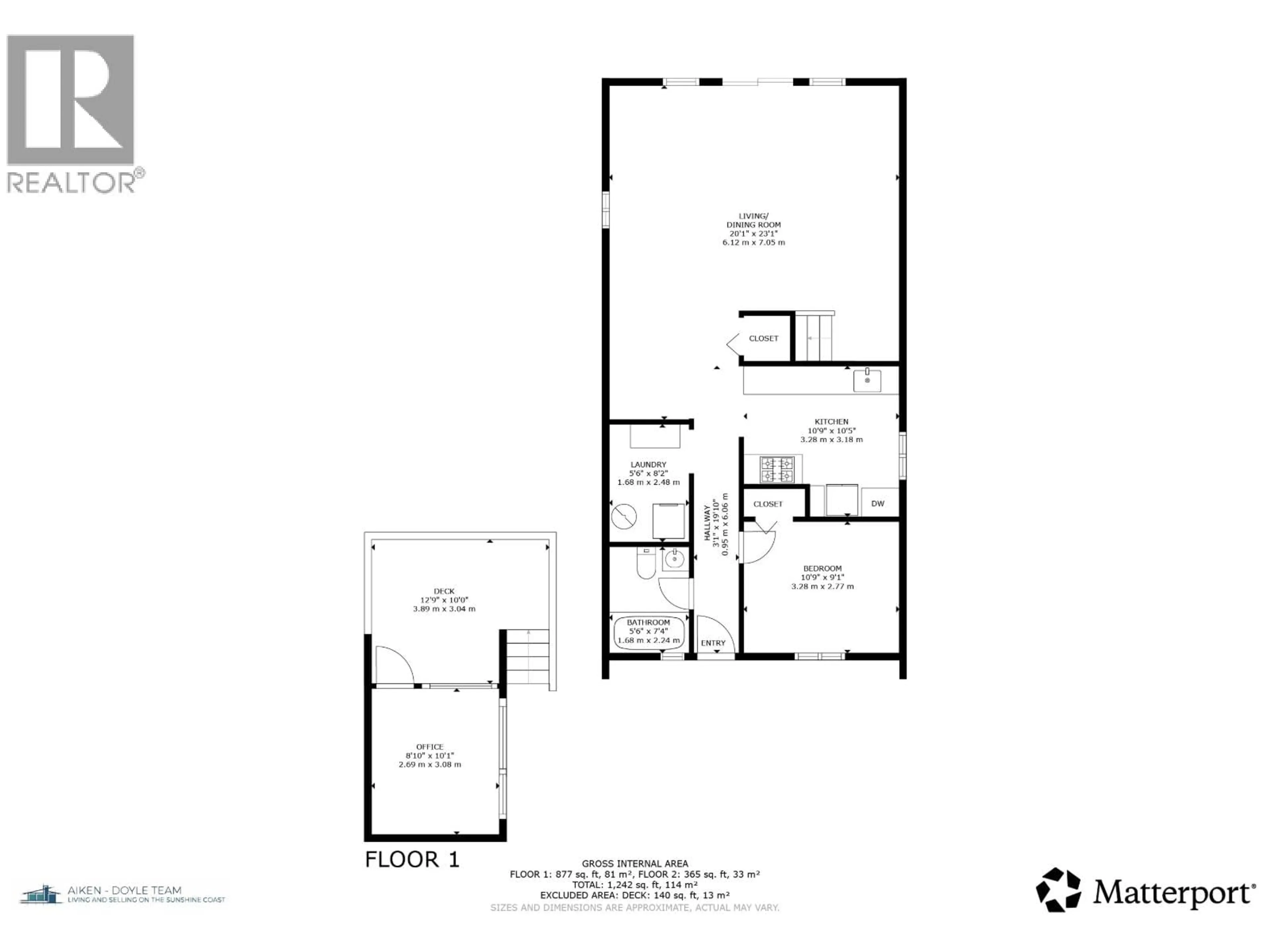Floor plan for 2829 LOWER ROAD, Roberts Creek British Columbia V0N2W4