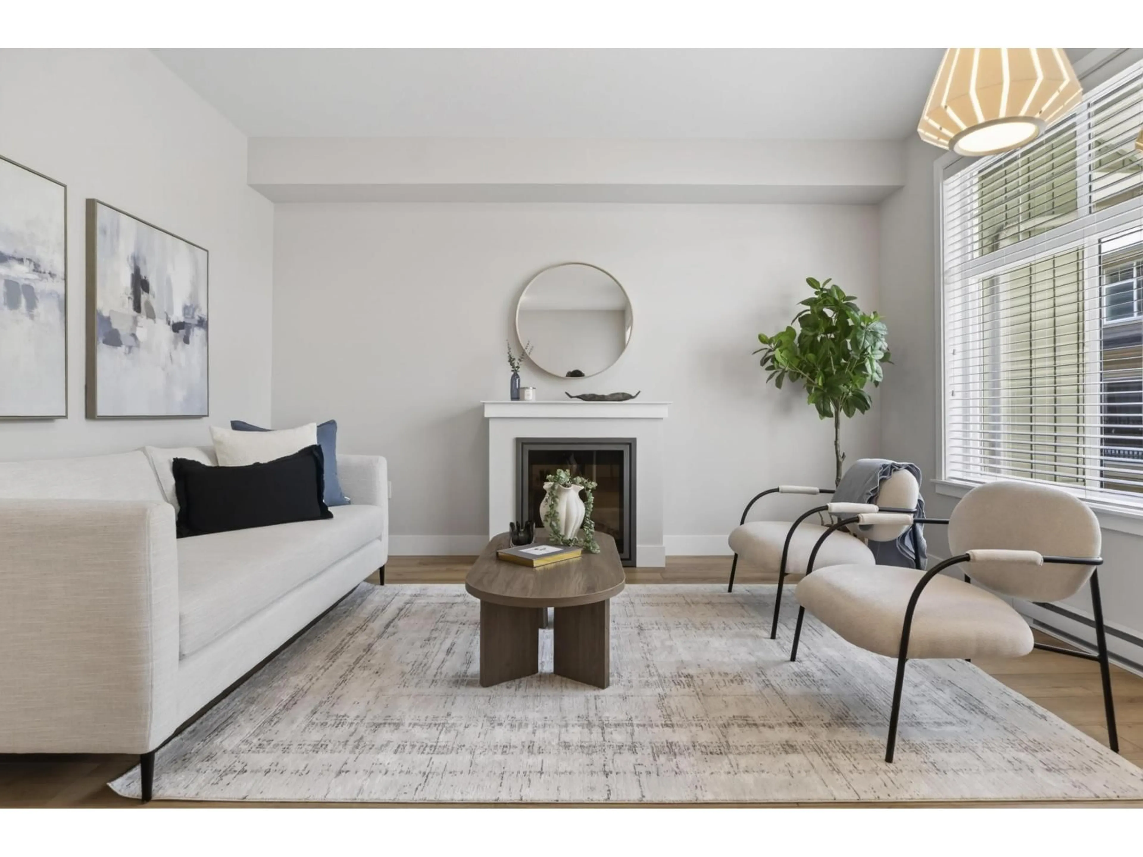 Living room with furniture, unknown for 28 - 20967 76 AVENUE, Langley British Columbia V2Y0L9