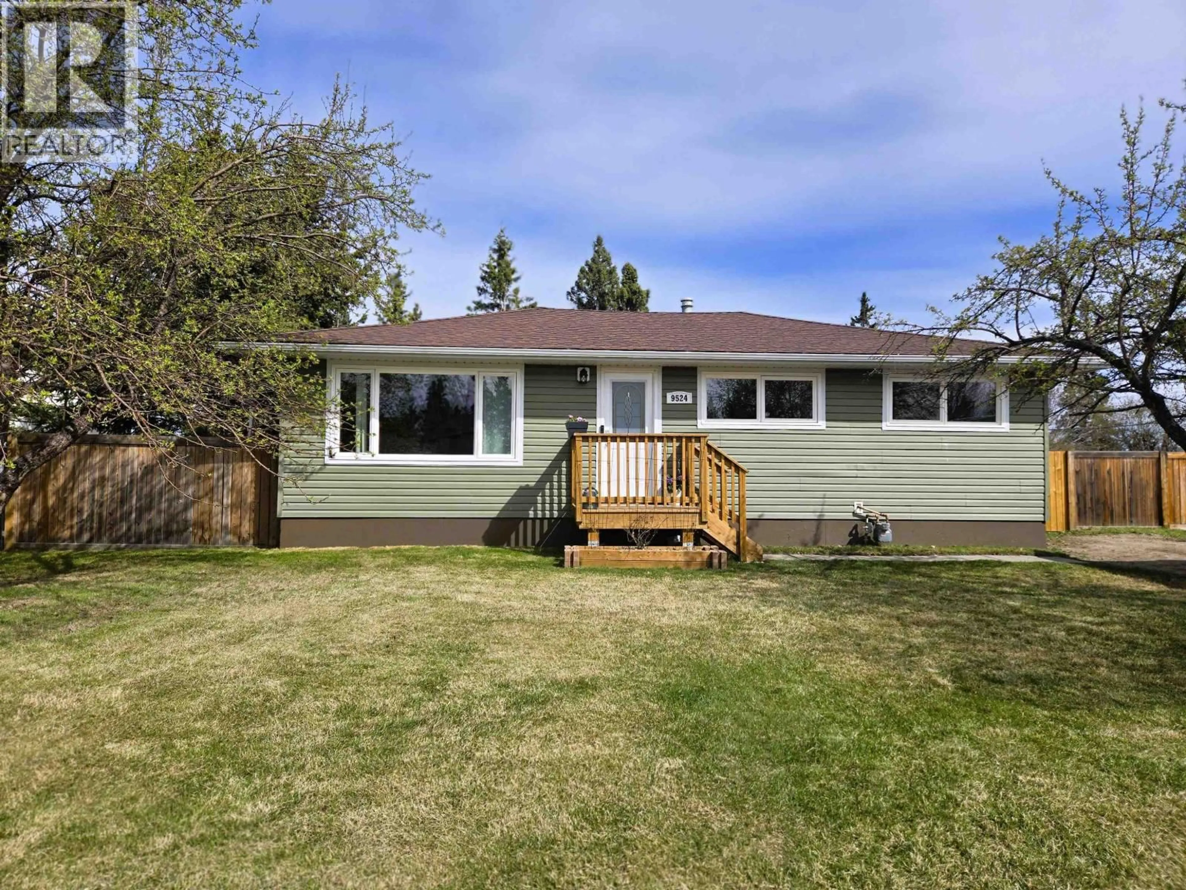A pic from outside/outdoor area/front of a property/back of a property/a pic from drone, unknown for 9524 111 AVENUE, Fort St. John British Columbia V1J2T8