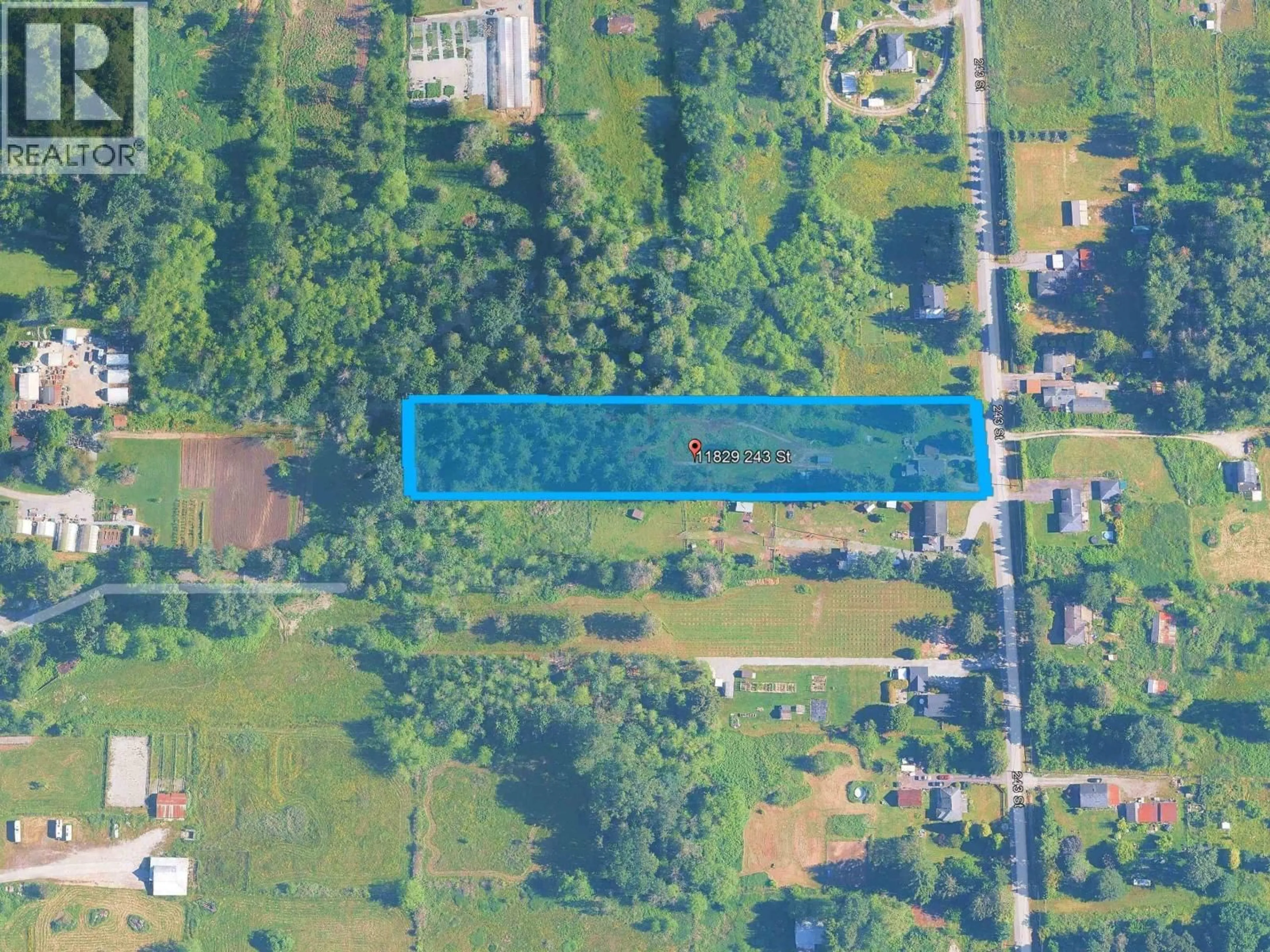 A pic from outside/outdoor area/front of a property/back of a property/a pic from drone, water/lake/river/ocean view for 11829 243RD STREET, Maple Ridge British Columbia V4R1L9