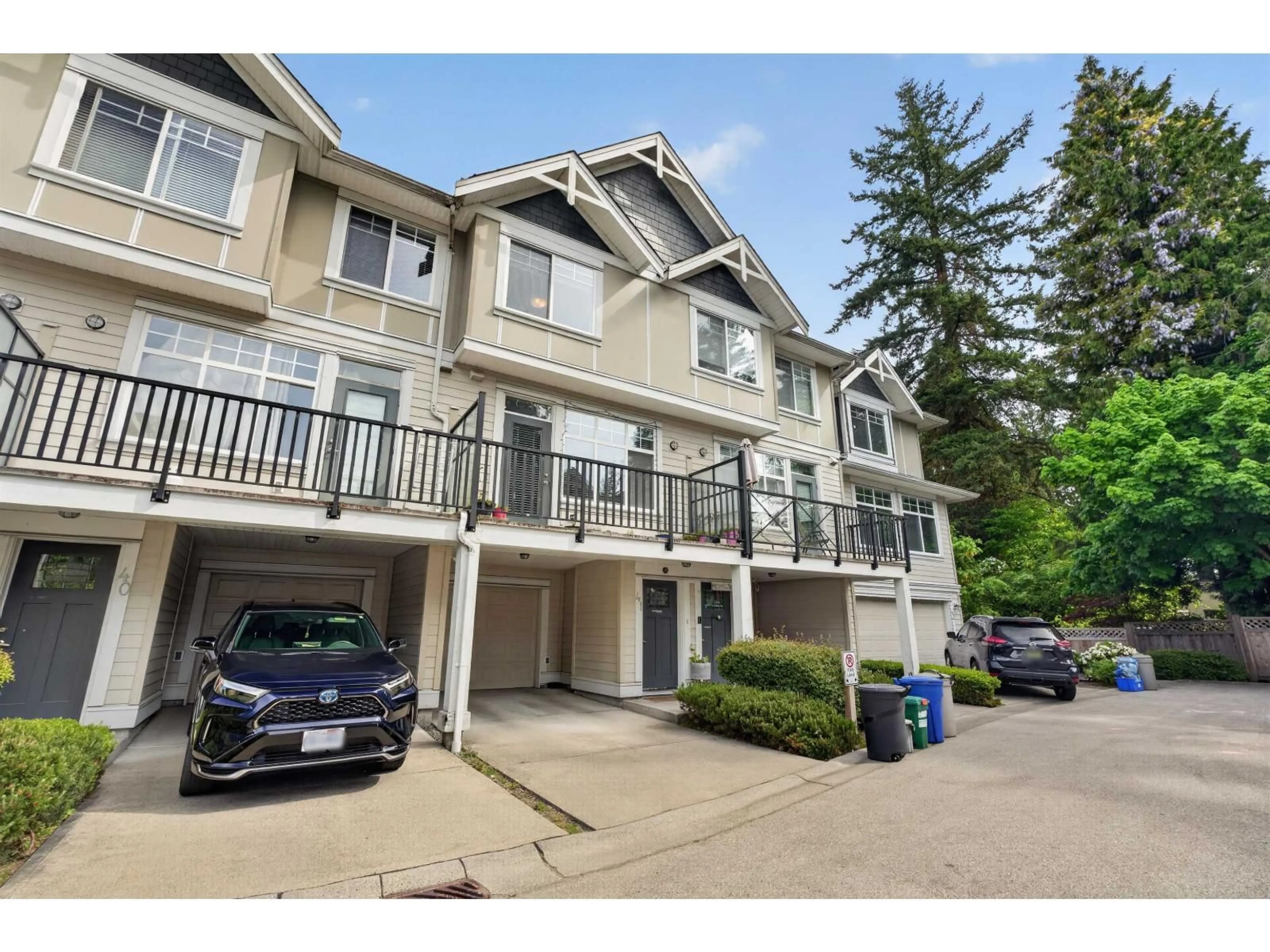 A pic from outside/outdoor area/front of a property/back of a property/a pic from drone, street for 41 - 12775 63 AVENUE, Surrey British Columbia V3X0E9