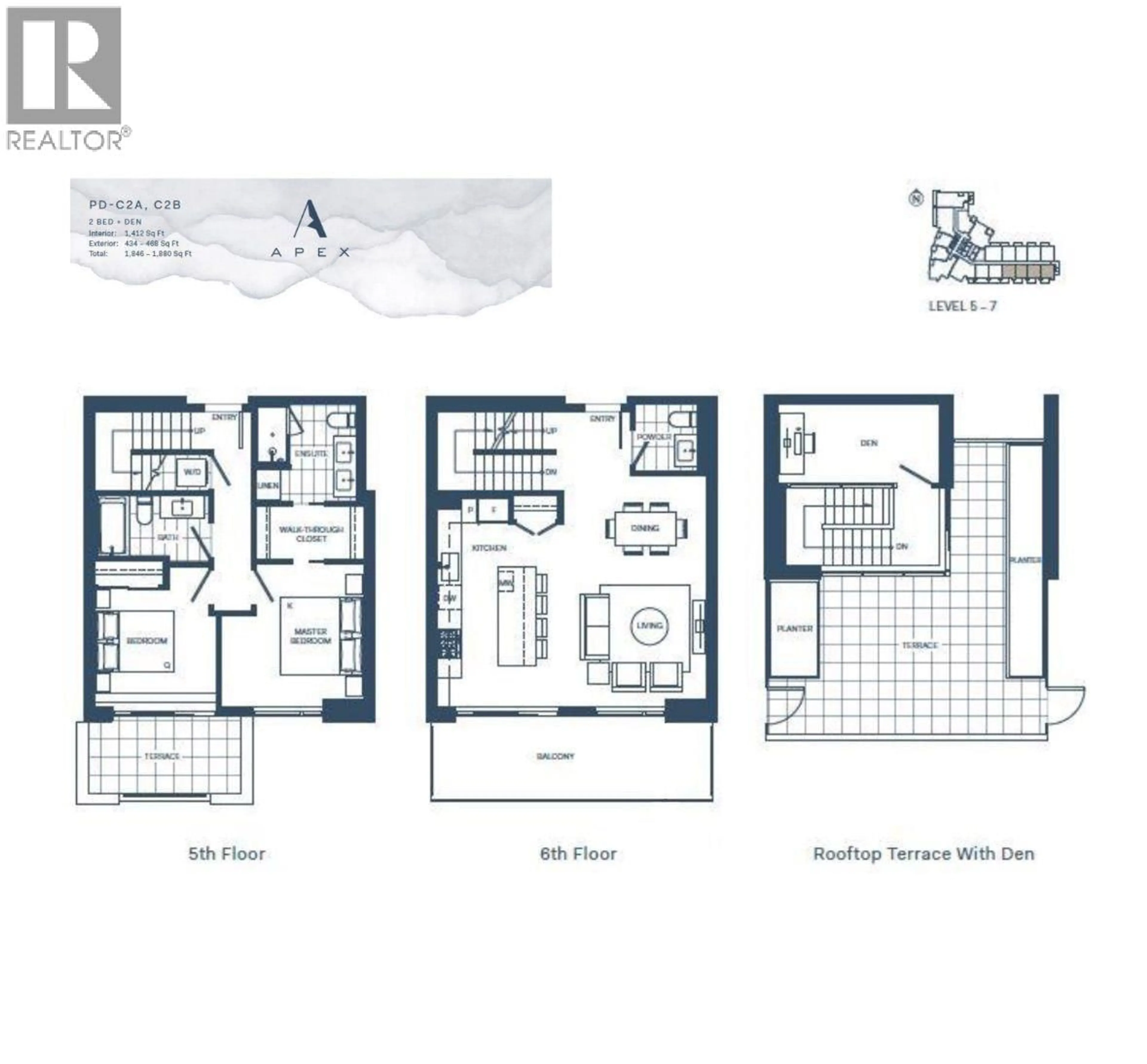 Floor plan for 611 - 1500 FERN STREET, North Vancouver British Columbia V7J0E6