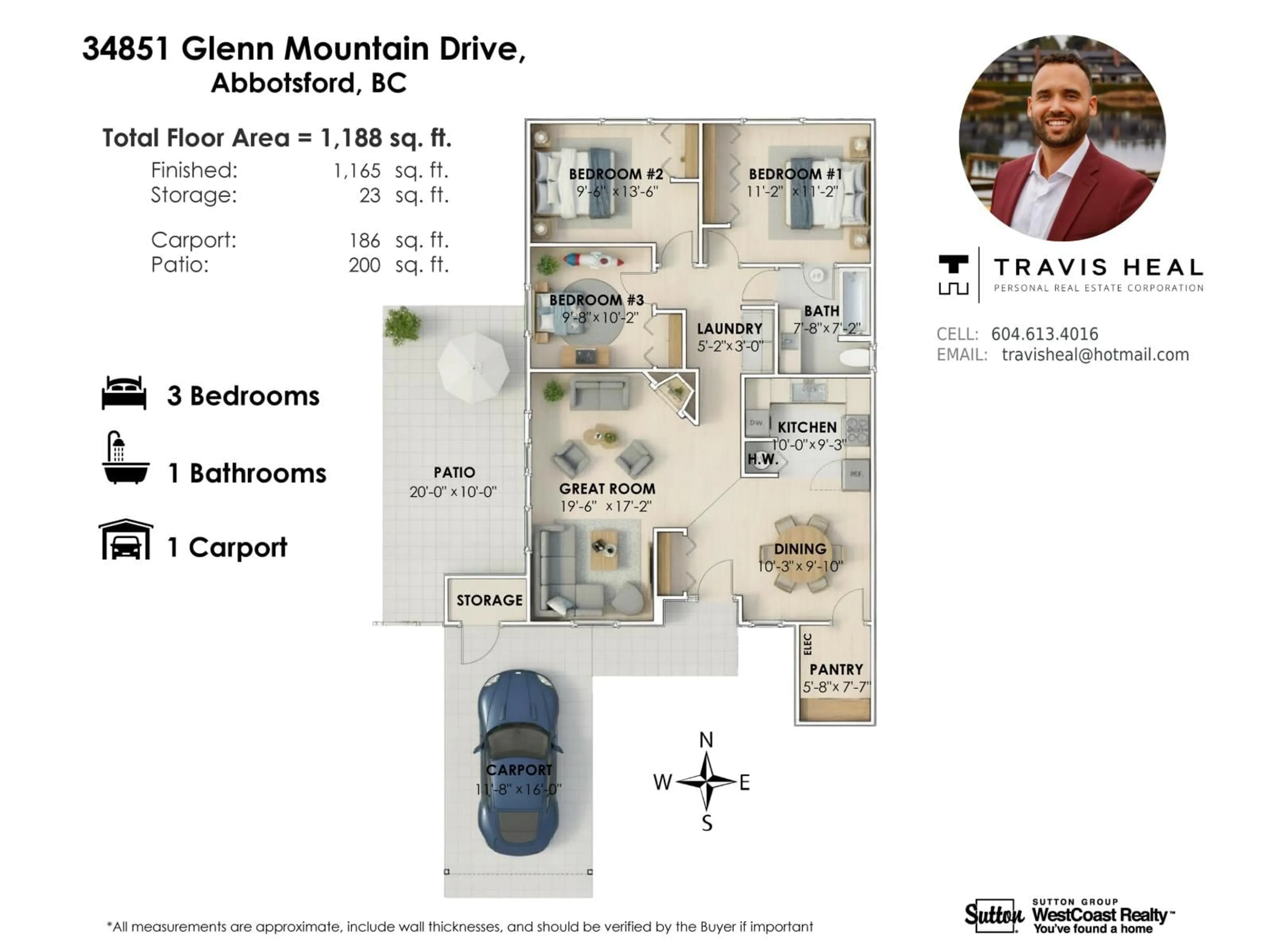 Floor plan for 34851 GLENN MOUNTAIN DRIVE, Abbotsford British Columbia V3G1C2