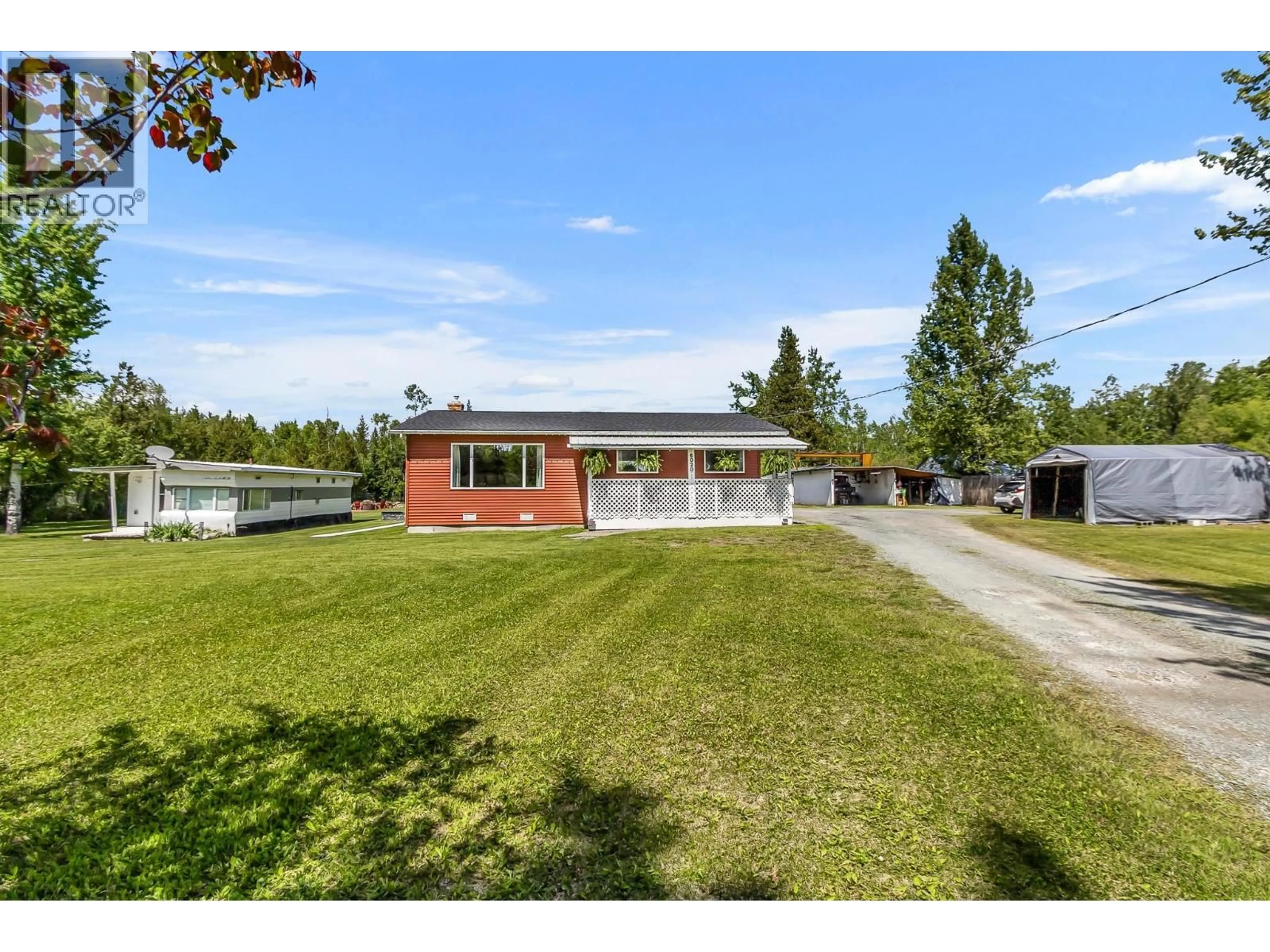 A pic from outside/outdoor area/front of a property/back of a property/a pic from drone, unknown for 6020 BUCKHORN LAKE ROAD, Prince George British Columbia V2N6B2
