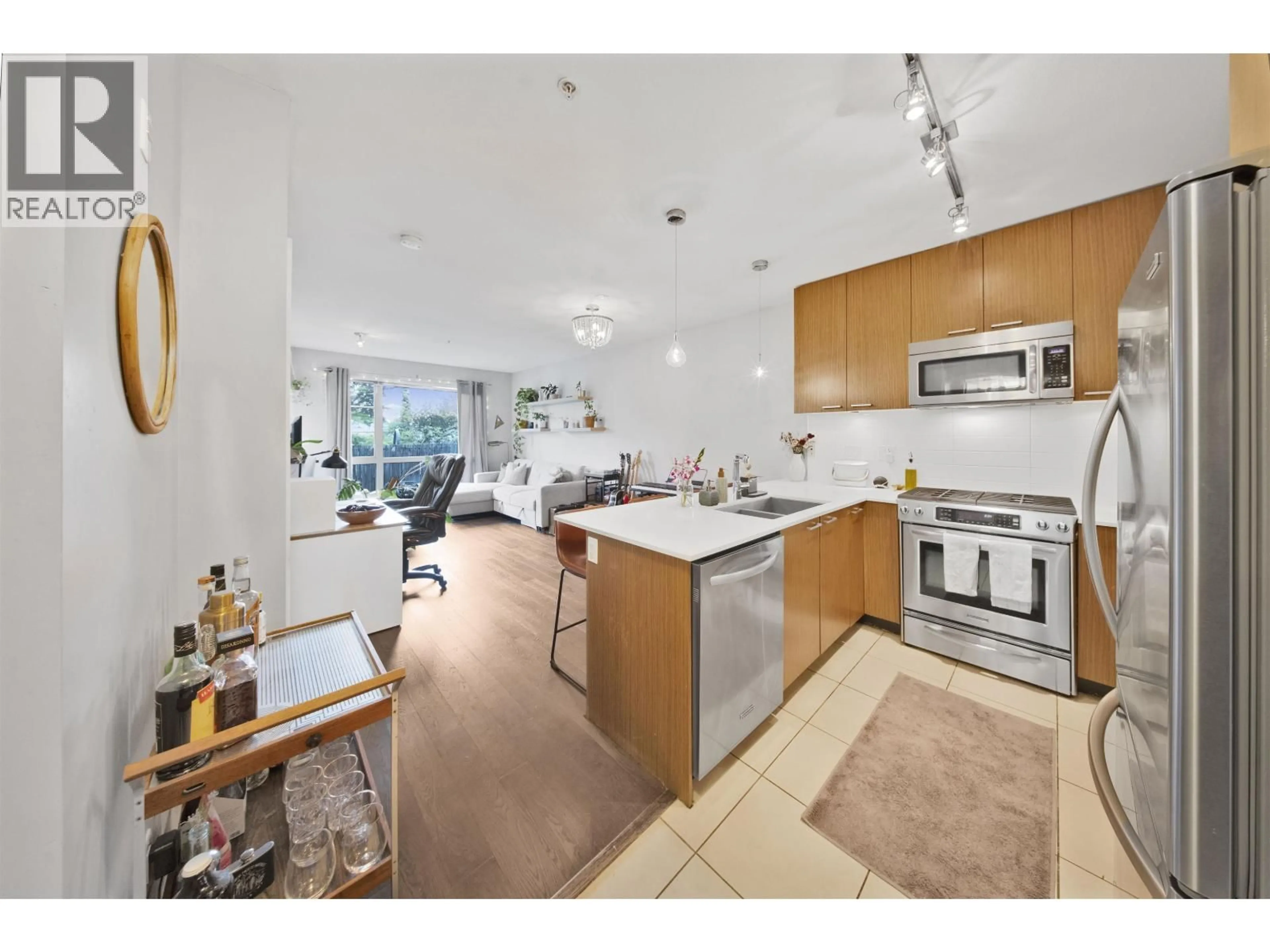 Open concept kitchen, unknown for 205 - 1330 MARINE DRIVE, North Vancouver British Columbia V7P1T4
