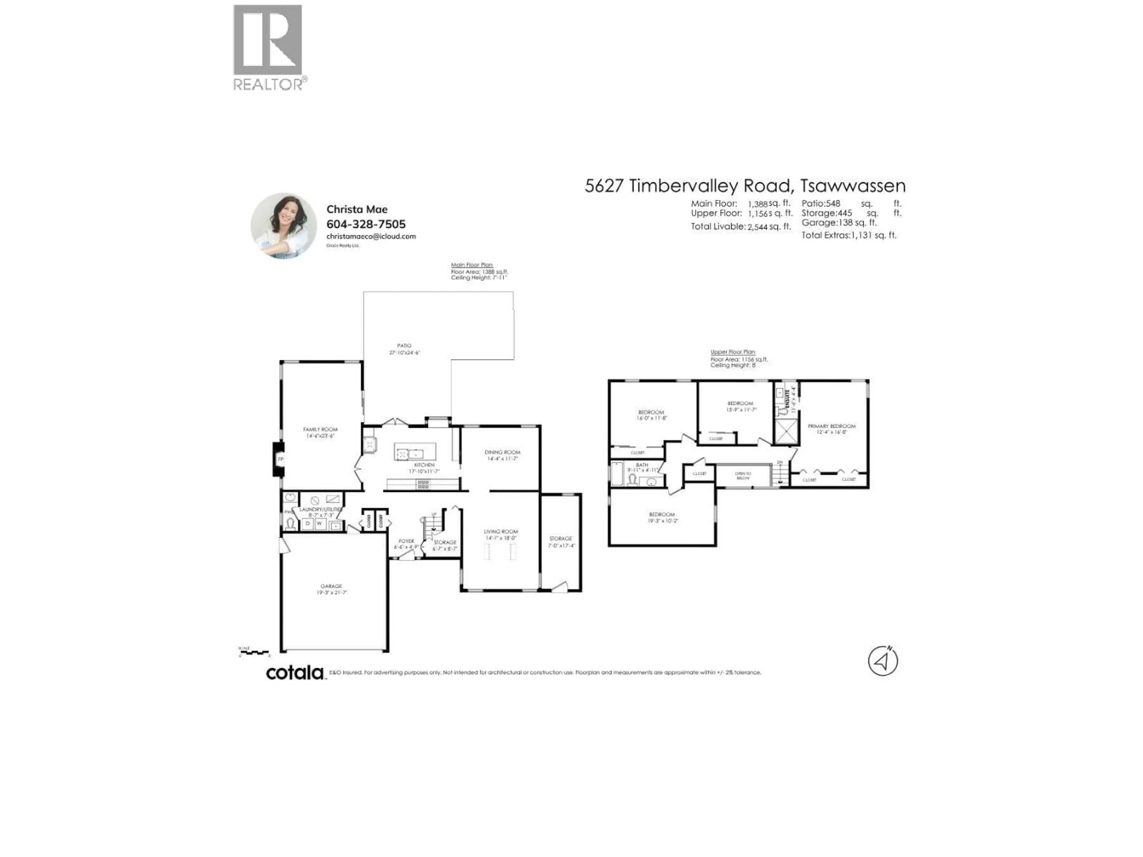 Floor plan for 5627 TIMBERVALLEY ROAD, Delta British Columbia V4L2E7