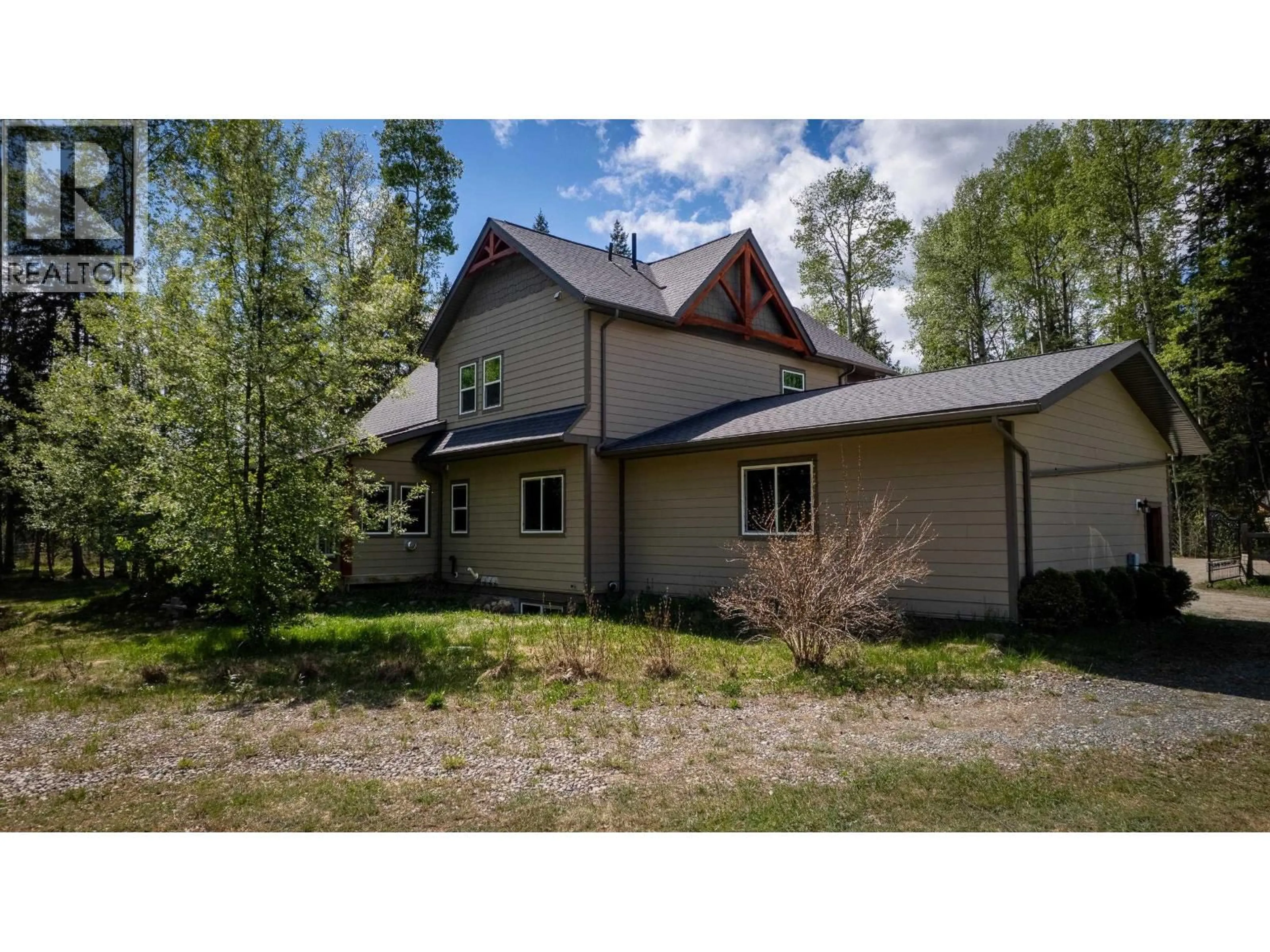 A pic from outside/outdoor area/front of a property/back of a property/a pic from drone, unknown for 2361 ESTATE ROAD, Prince George British Columbia V2K5R9