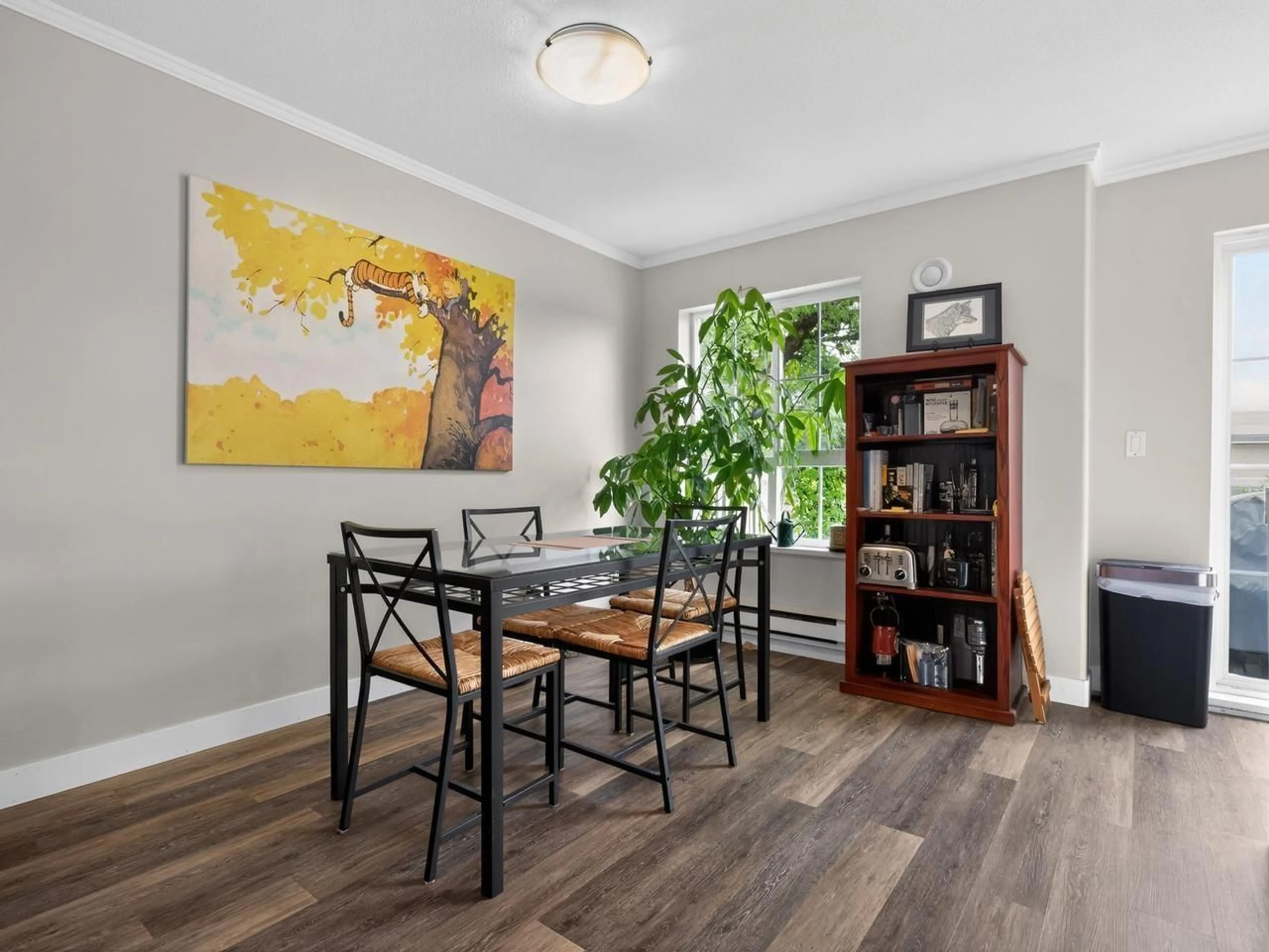 Dining room, wood/laminate floor for 45 - 8930 WALNUT GROVE DRIVE, Langley British Columbia V1M3K2