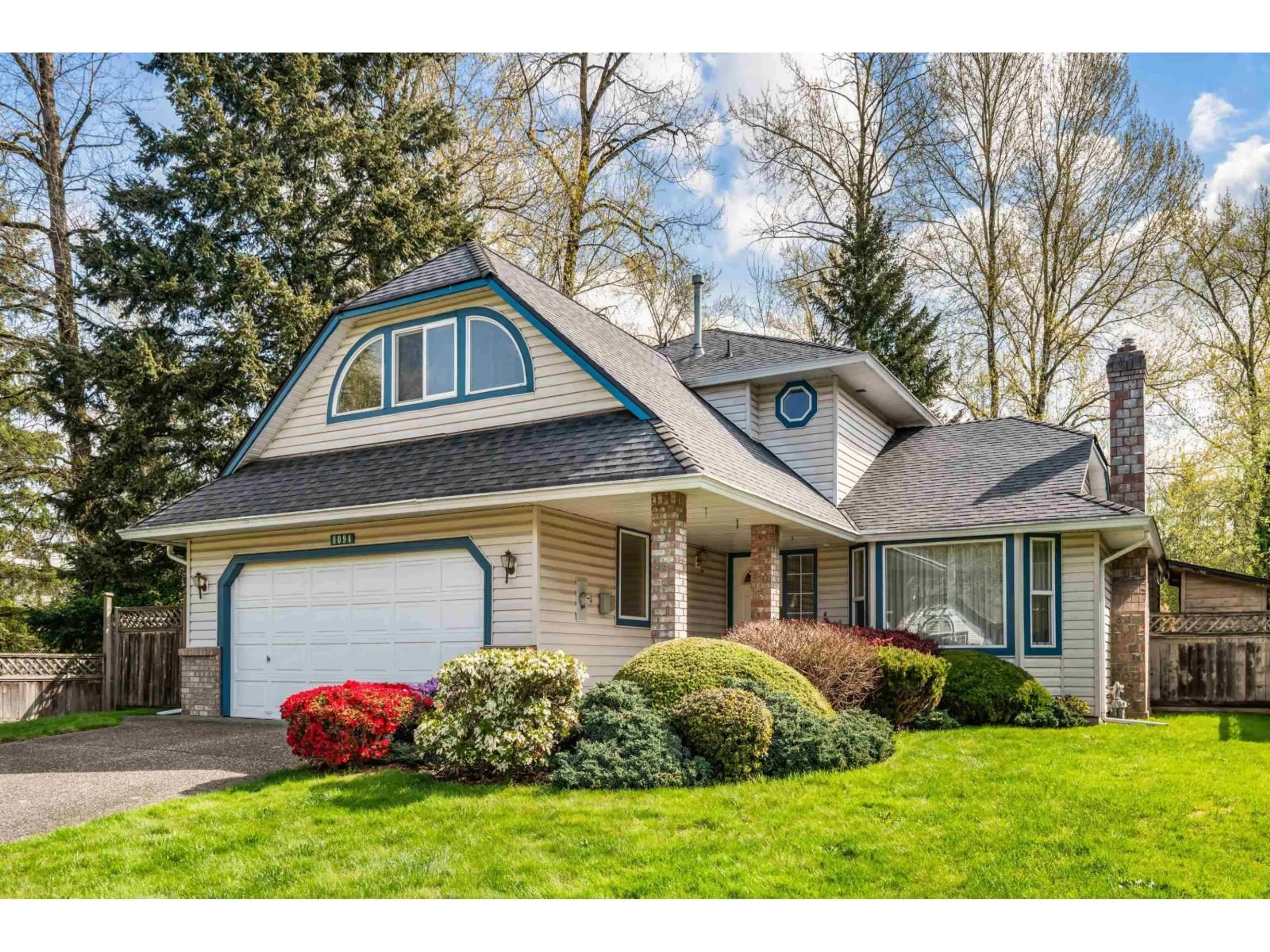 Home with vinyl exterior material, street for 8094 164A STREET, Surrey British Columbia V4N0H7