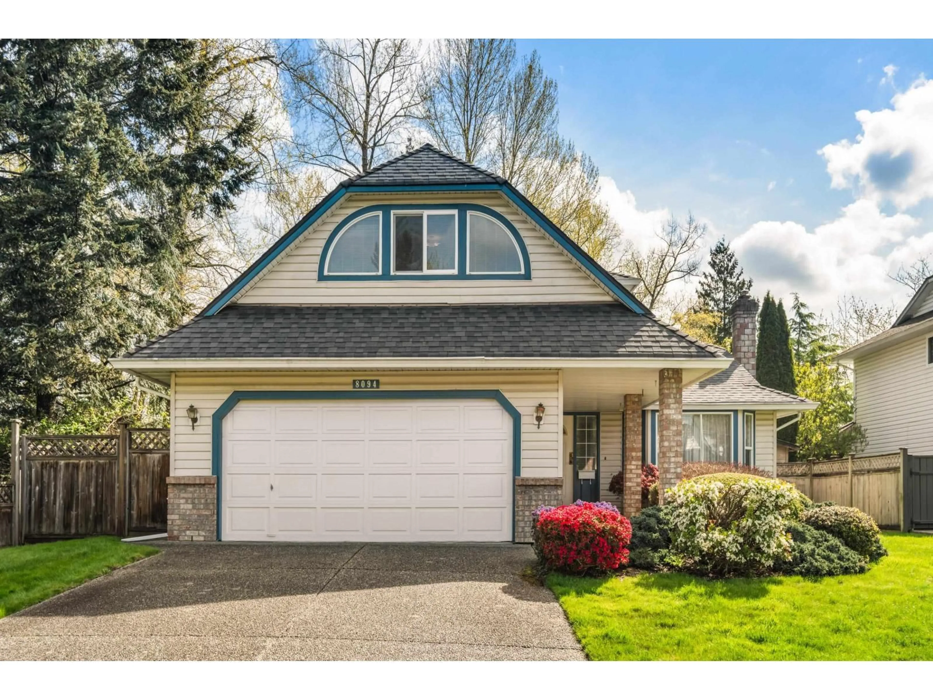 Home with vinyl exterior material, street for 8094 164A STREET, Surrey British Columbia V4N0H7