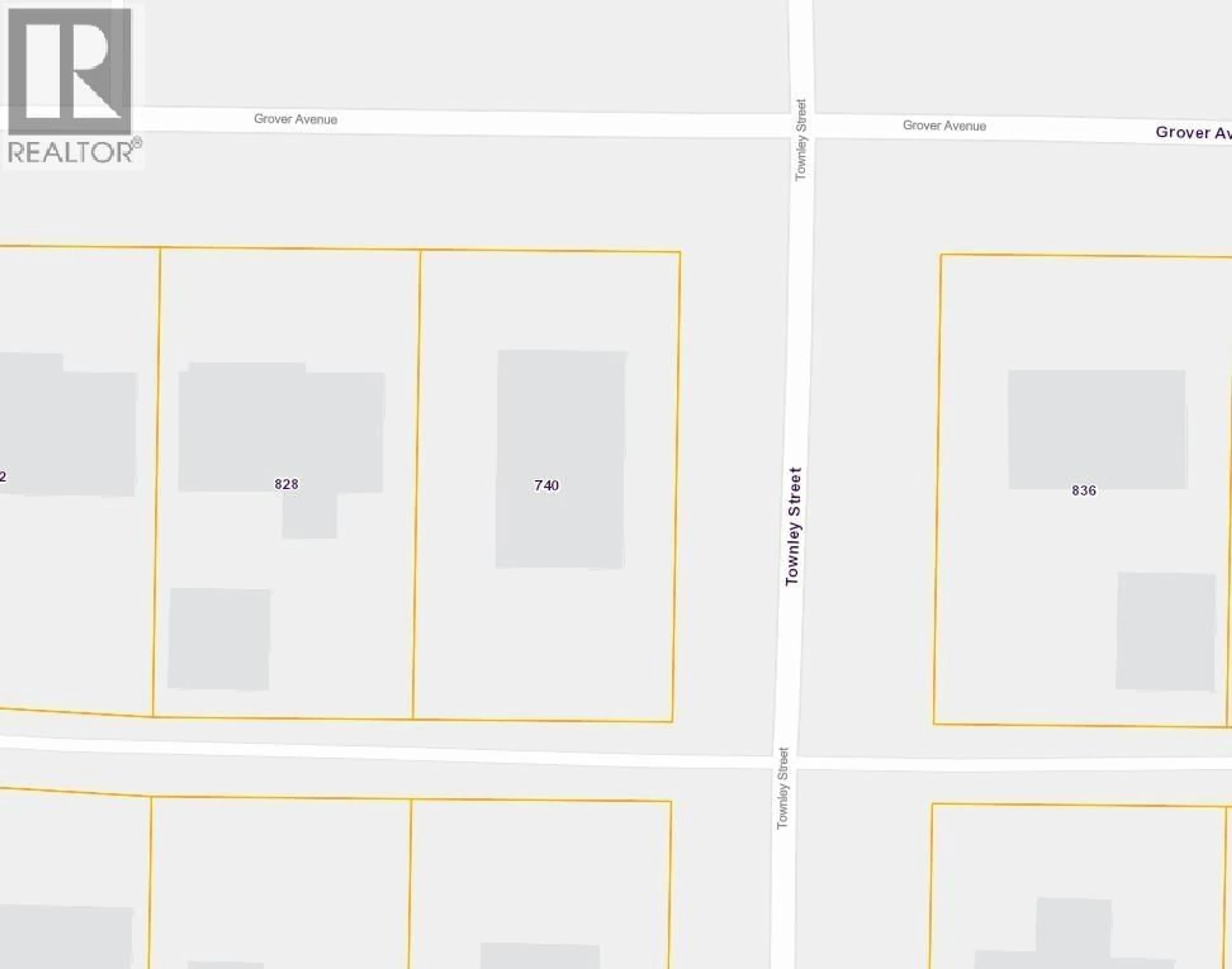 Picture of a map for 740 TOWNLEY STREET, Coquitlam British Columbia V3J4N3