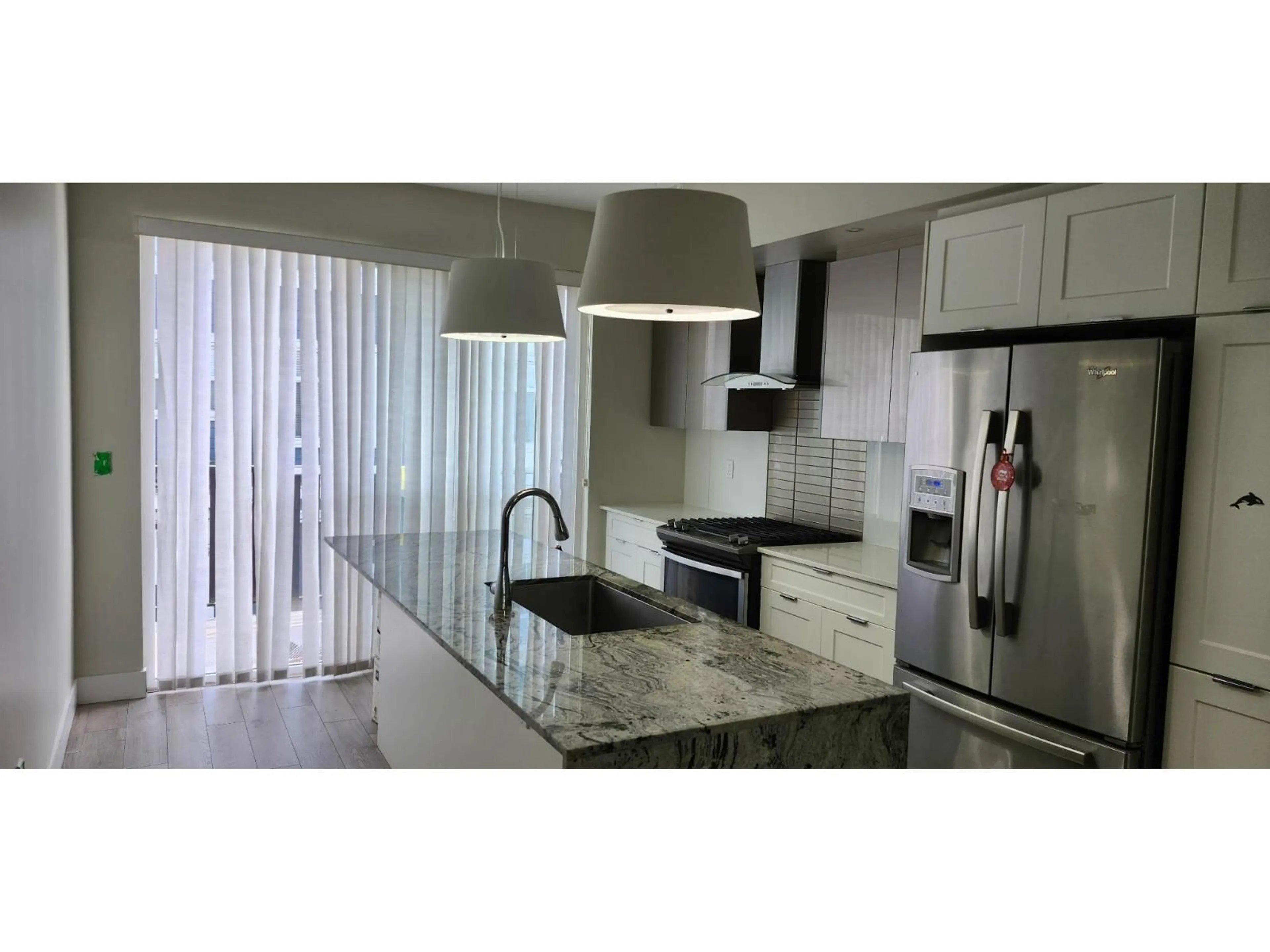 Open concept kitchen, ceramic/tile floor for 14 - 20852 77A AVENUE, Langley British Columbia V2Y0R8