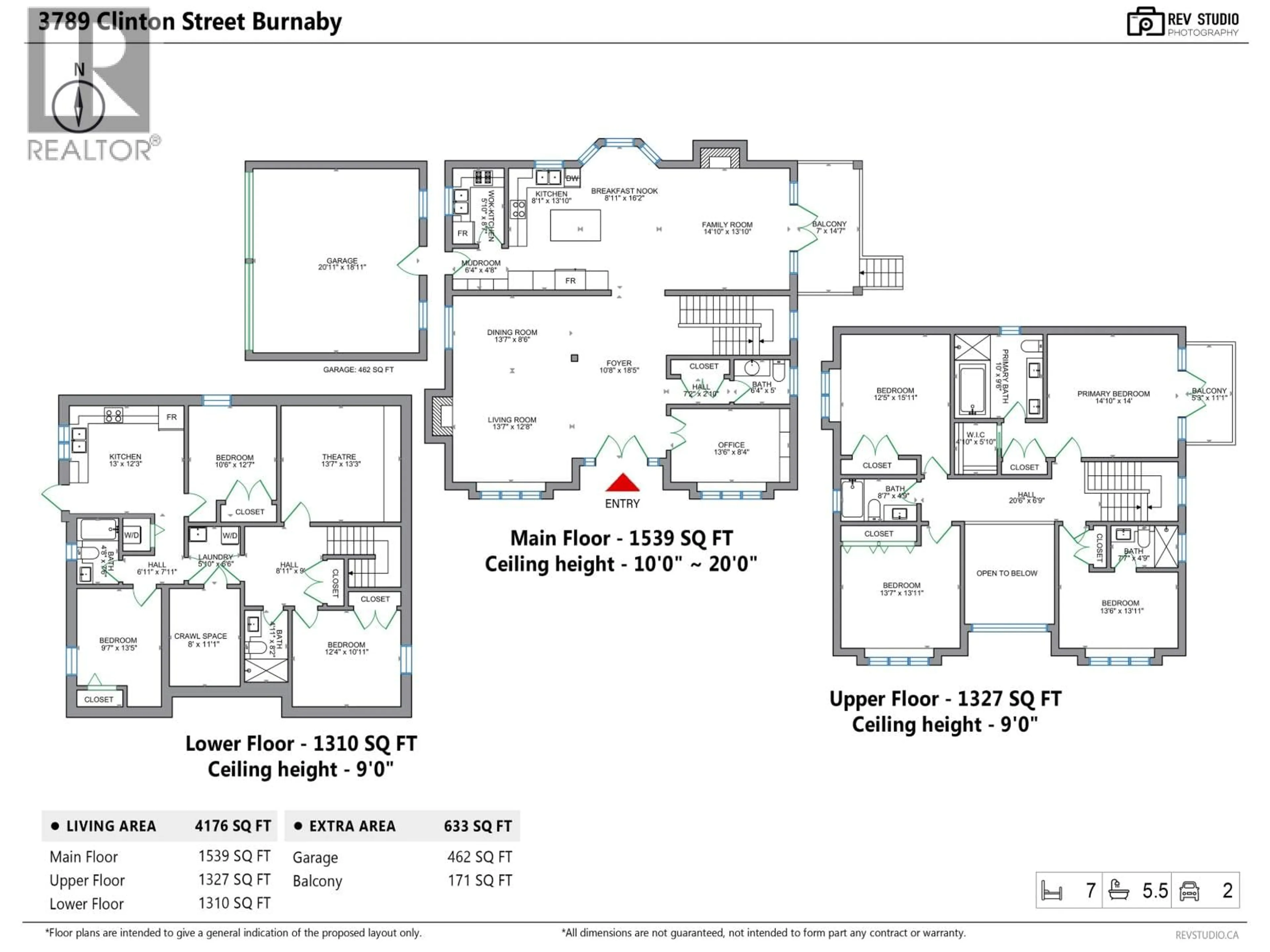 Floor plan for 3789 CLINTON STREET, Burnaby British Columbia V5J2J9