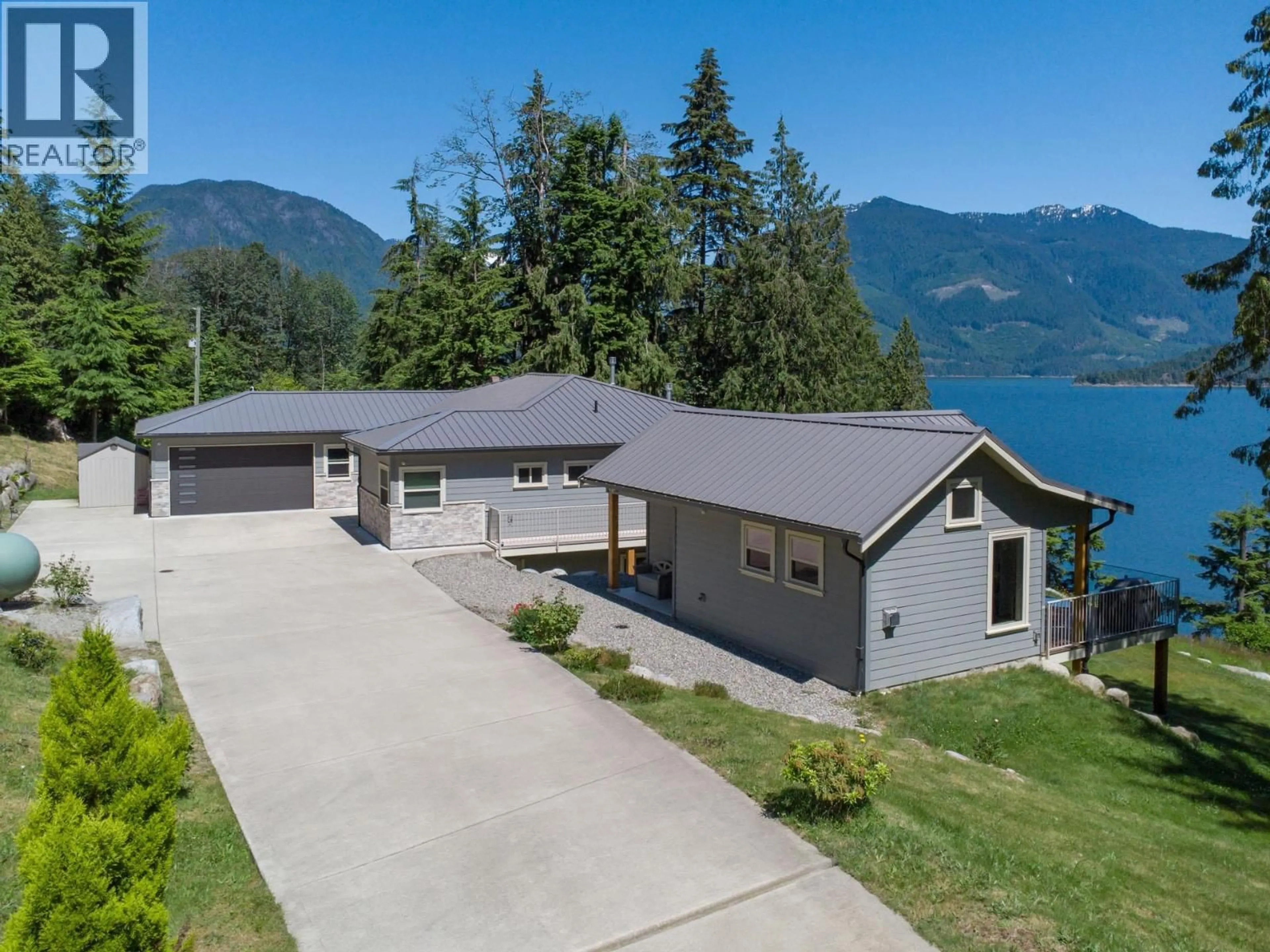 A pic from outside/outdoor area/front of a property/back of a property/a pic from drone, water/lake/river/ocean view for 107 WITHERBY ROAD, Gibsons British Columbia V0N1V6