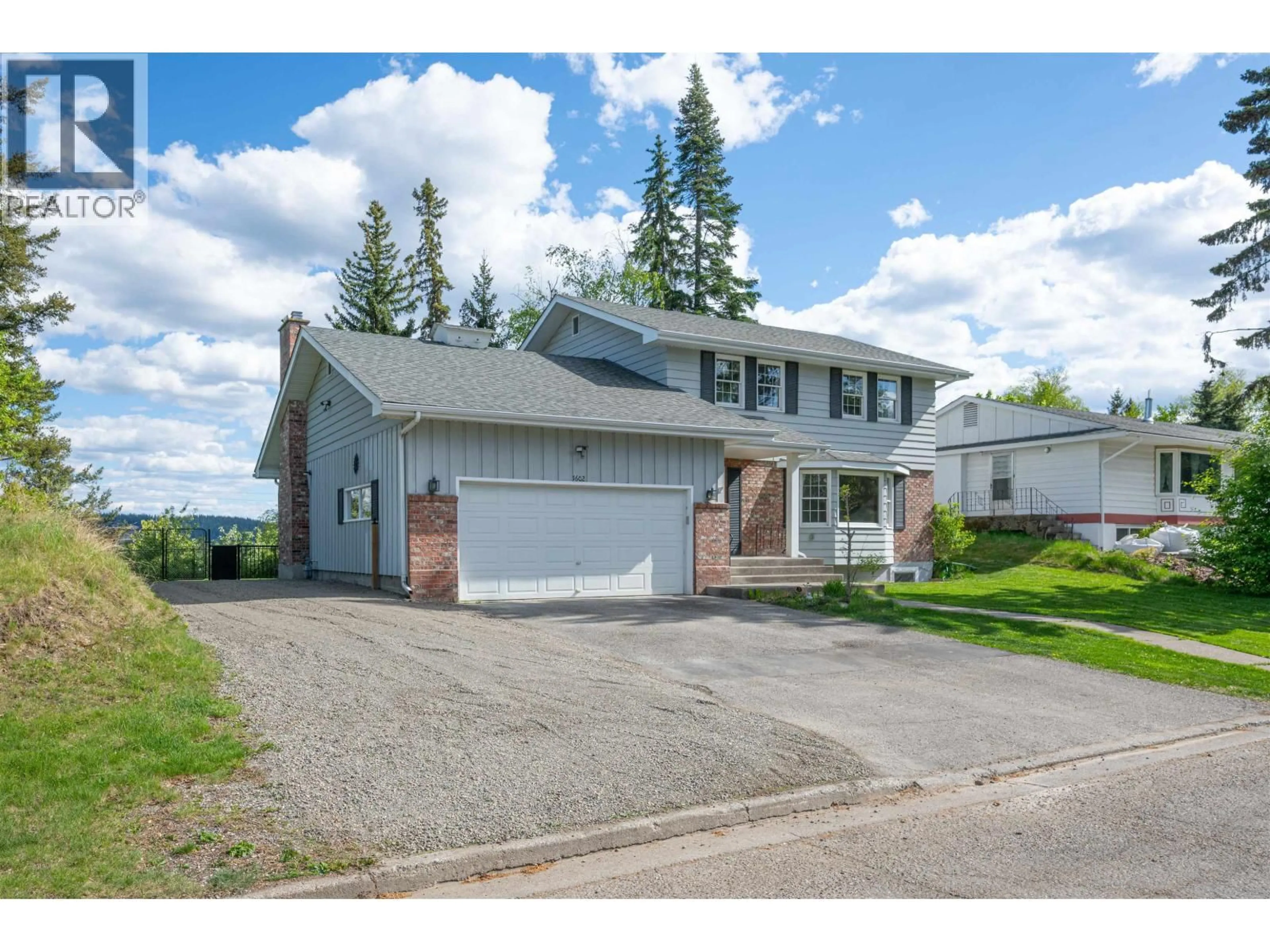 Home with vinyl exterior material, street for 1602 EDMONTON STREET, Prince George British Columbia V2M1X4