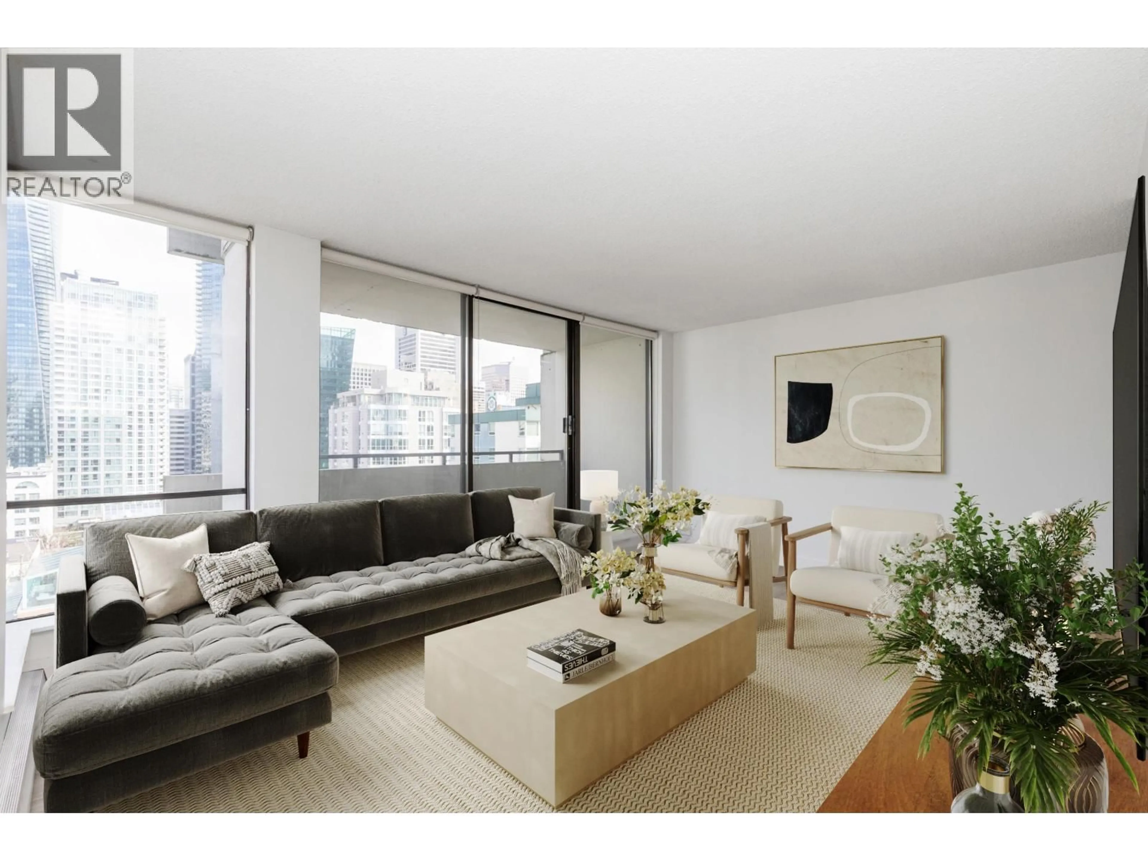Living room with furniture, unknown for 904 - 1127 BARCLAY STREET, Vancouver British Columbia V6E4C6
