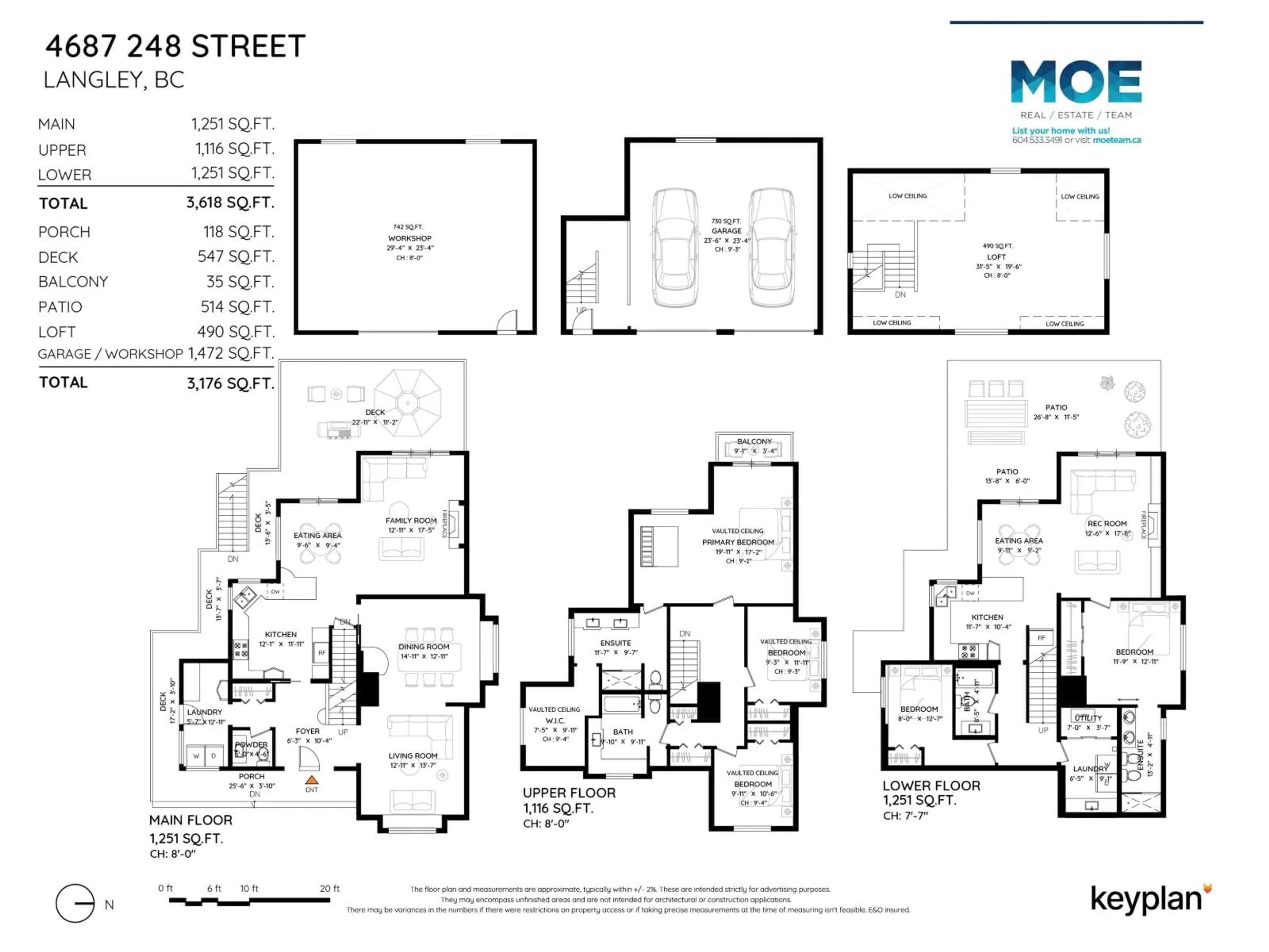 Floor plan for 4687 248 STREET, Langley British Columbia V4W1C9