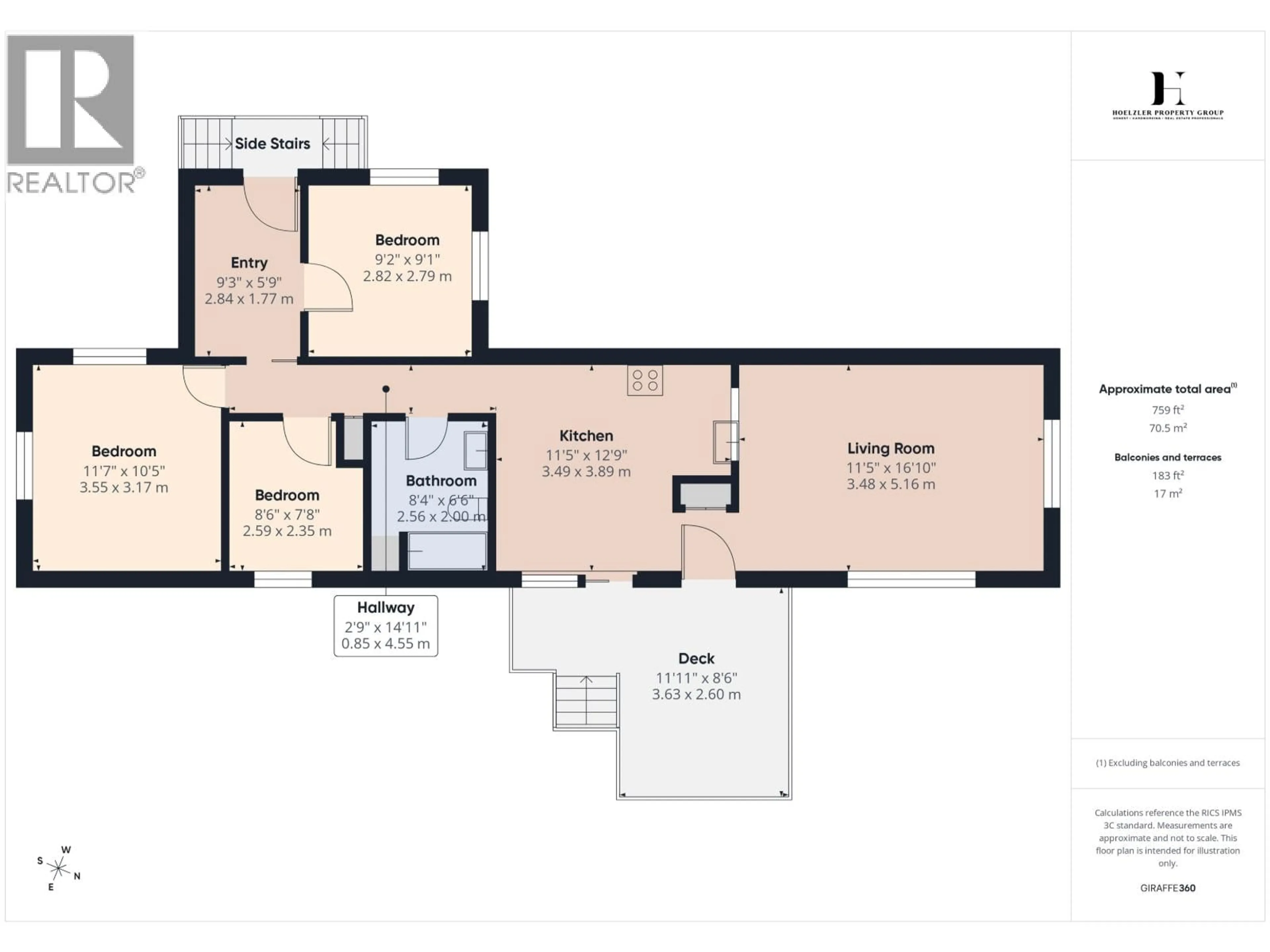Floor plan for 709 CARTWRIGHT DRIVE, Williams Lake British Columbia V2G3J5