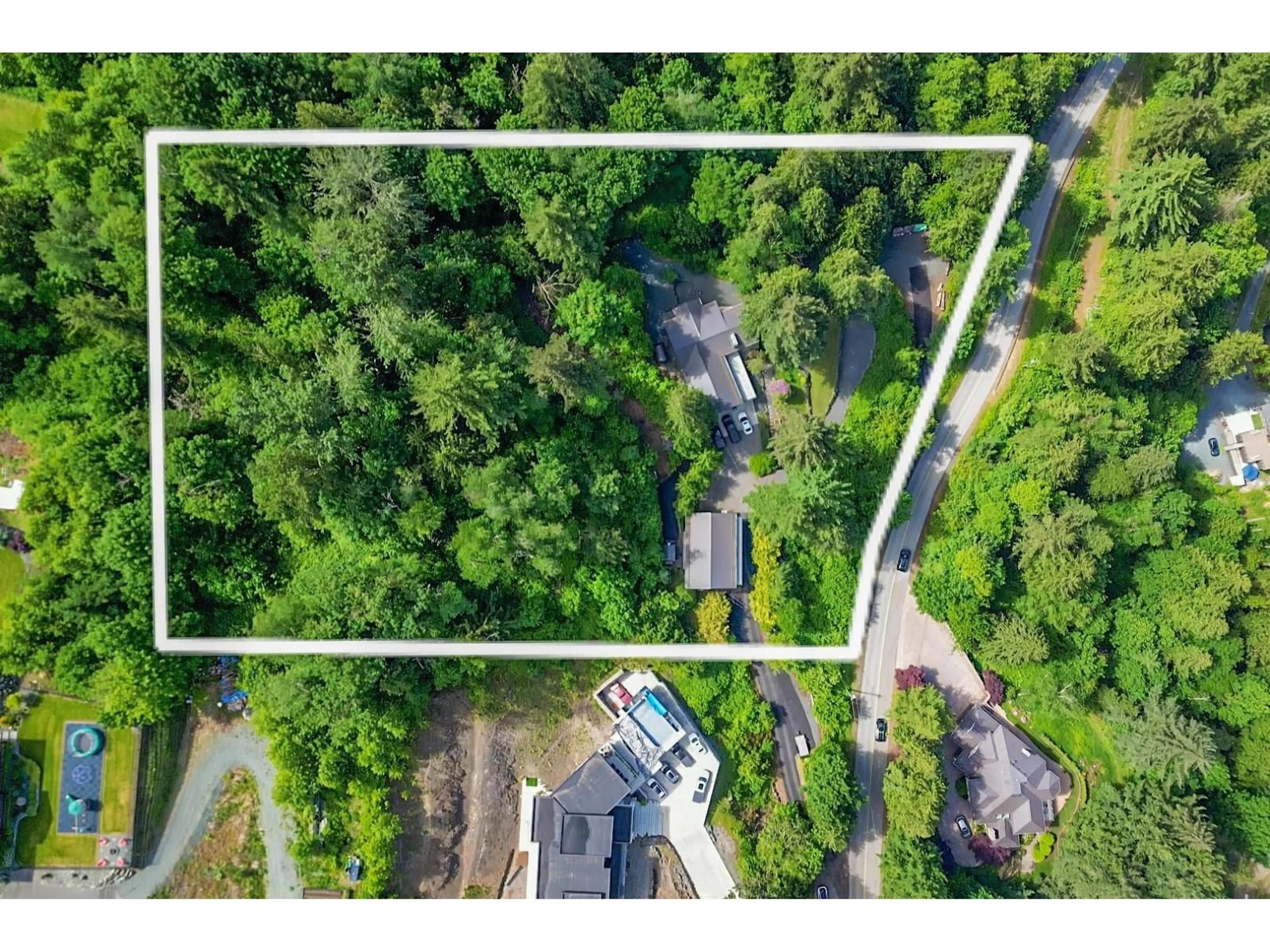 A pic from outside/outdoor area/front of a property/back of a property/a pic from drone, forest/trees view for 42934 OLD ORCHARD ROAD, Chilliwack British Columbia V2R4H6