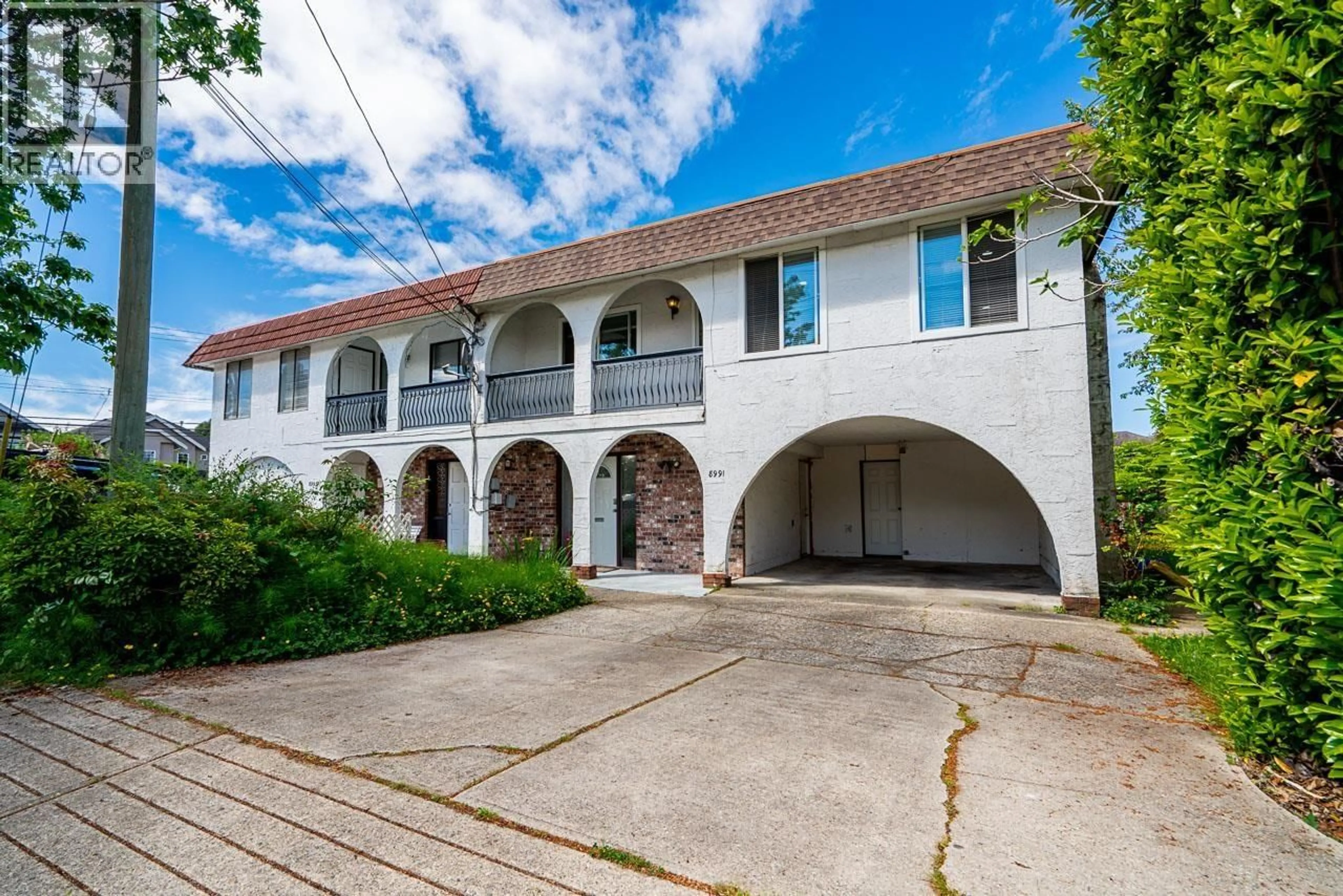 A pic from outside/outdoor area/front of a property/back of a property/a pic from drone, building for 8991 ST. ALBANS ROAD, Richmond British Columbia V6Y2L5