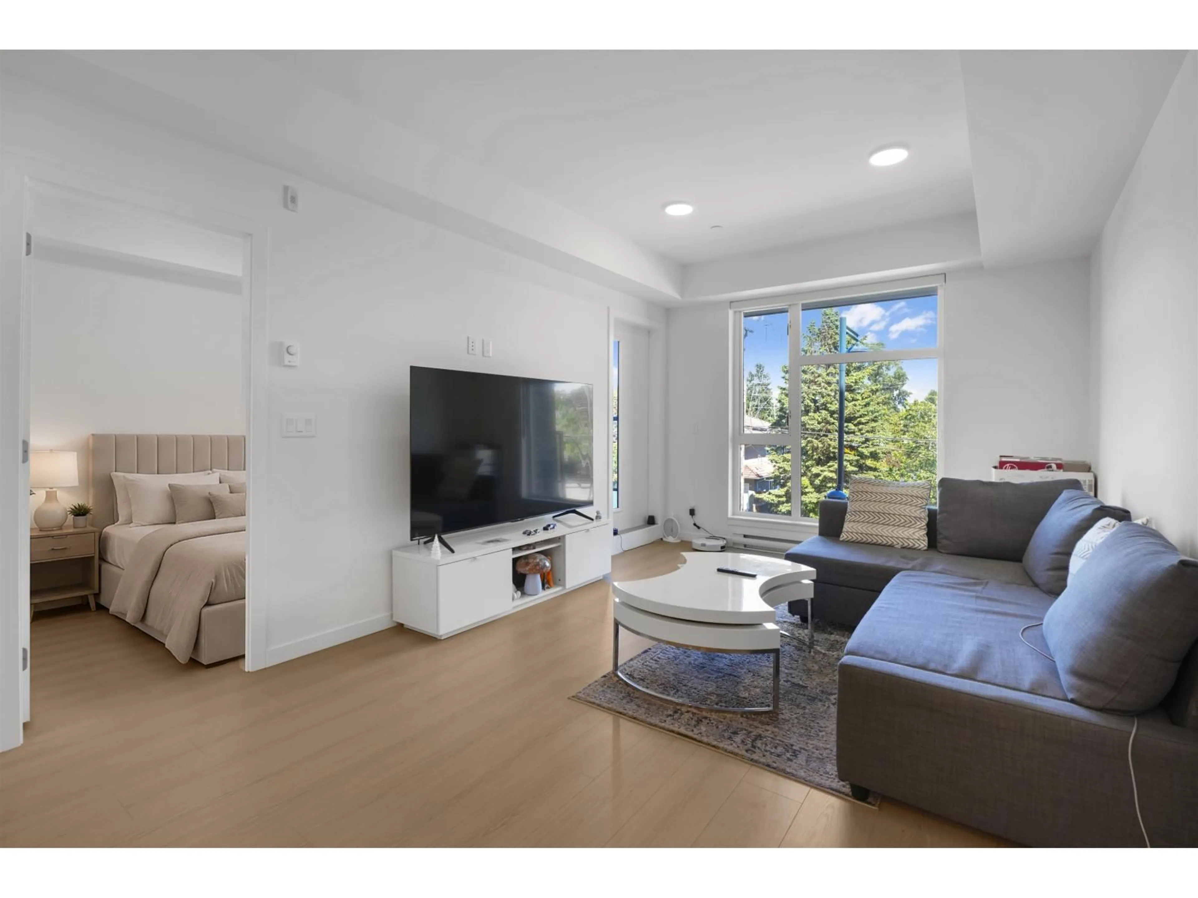 Living room with furniture, unknown for E206 - 10829 140 STREET, Surrey British Columbia V3R0H4