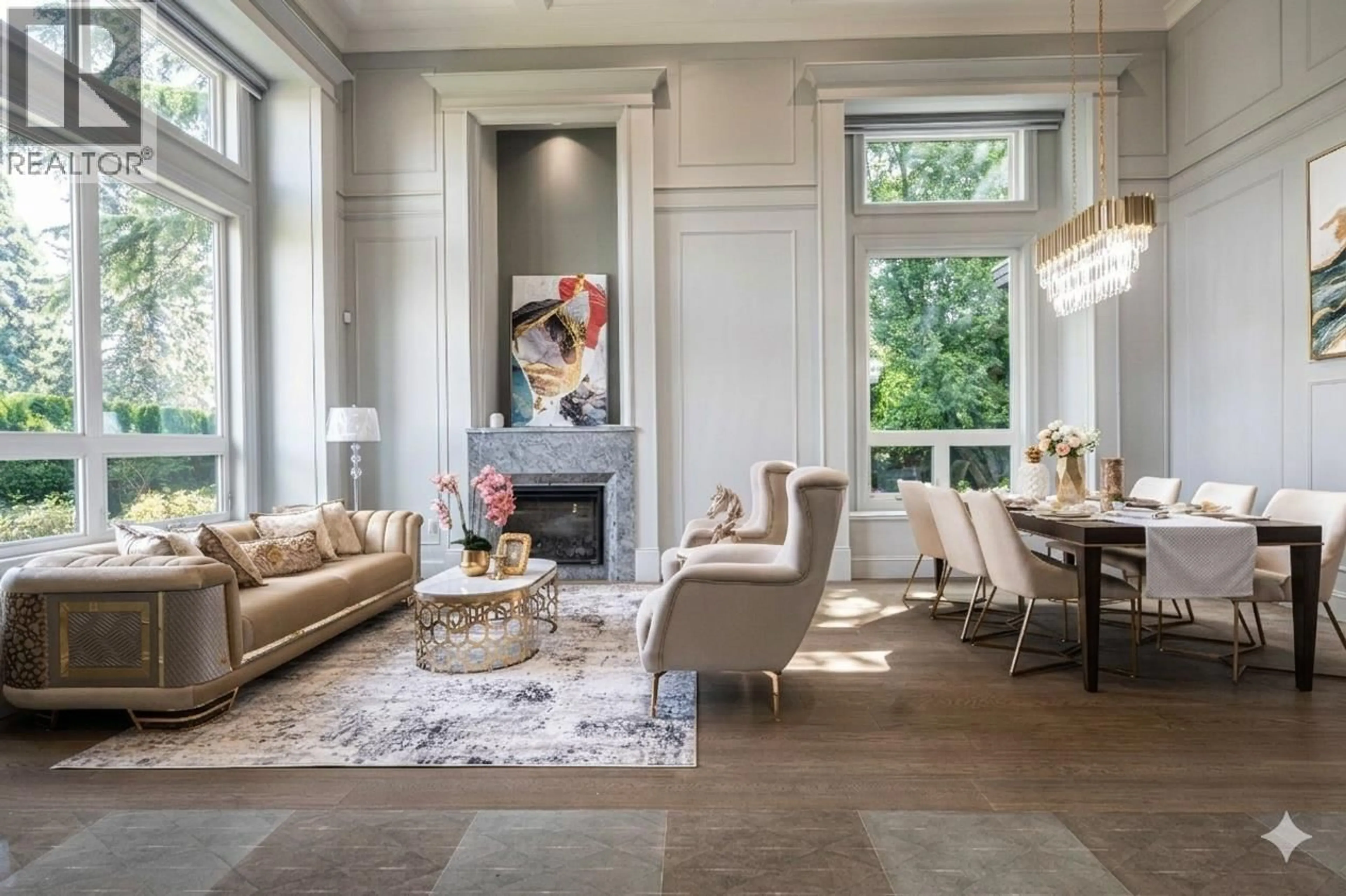 Living room with furniture, unknown for 7660 MALAHAT AVENUE, Richmond British Columbia V7A4H2