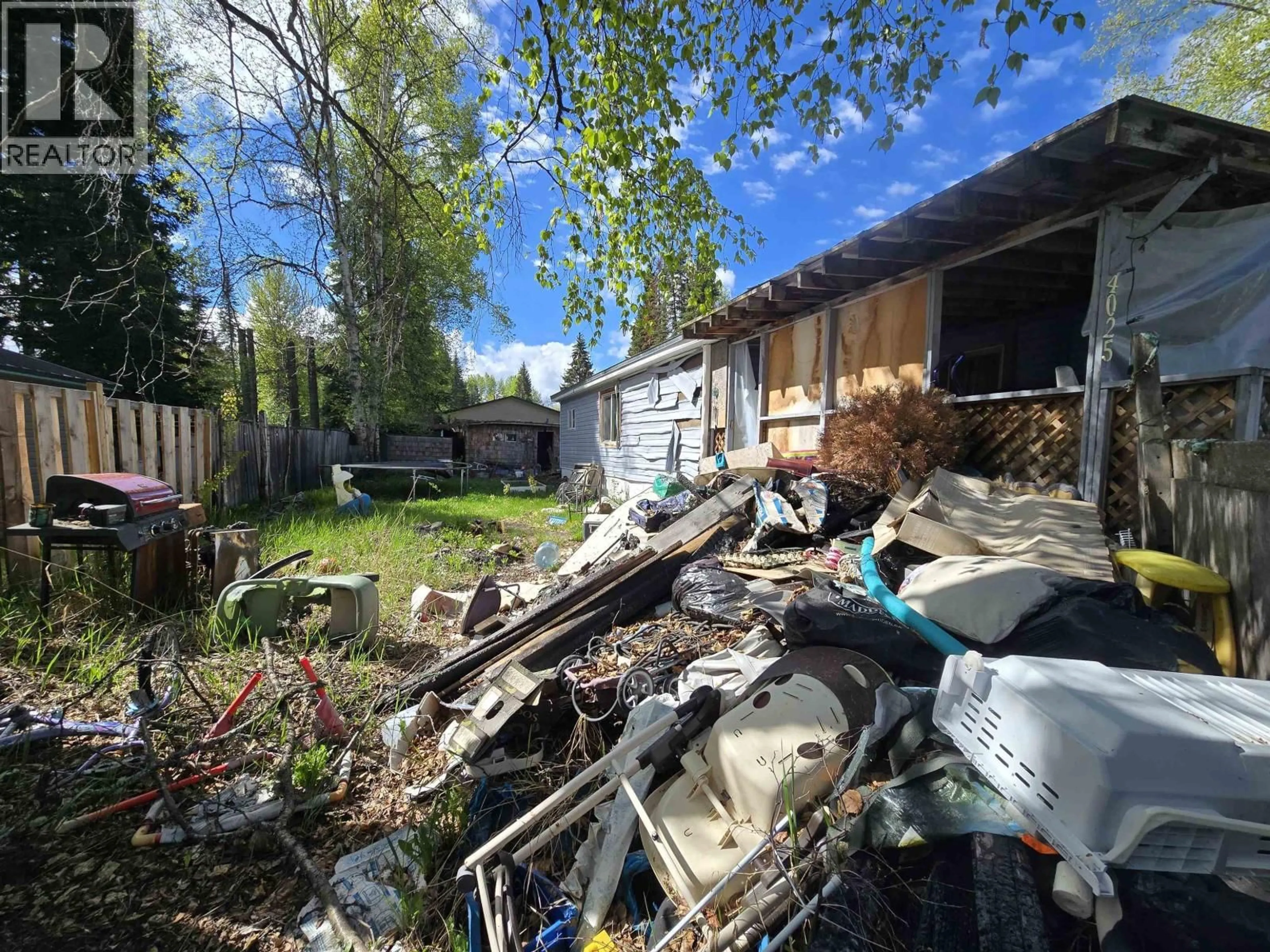 Shed for 4025 DIAMOND DRIVE, Prince George British Columbia V2K3M5
