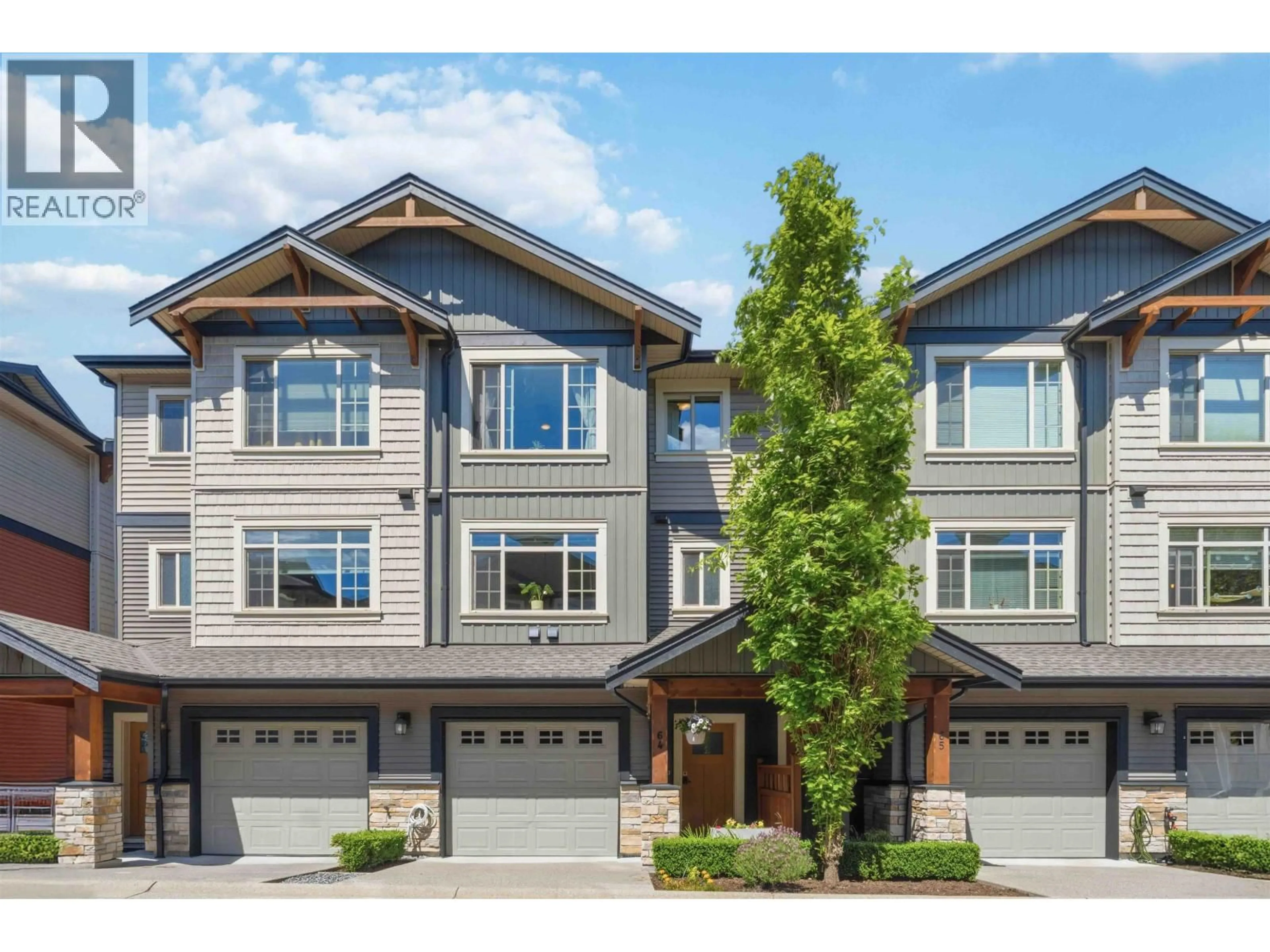 Home with vinyl exterior material, street for 64 - 11305 240 STREET, Maple Ridge British Columbia V2W0J1