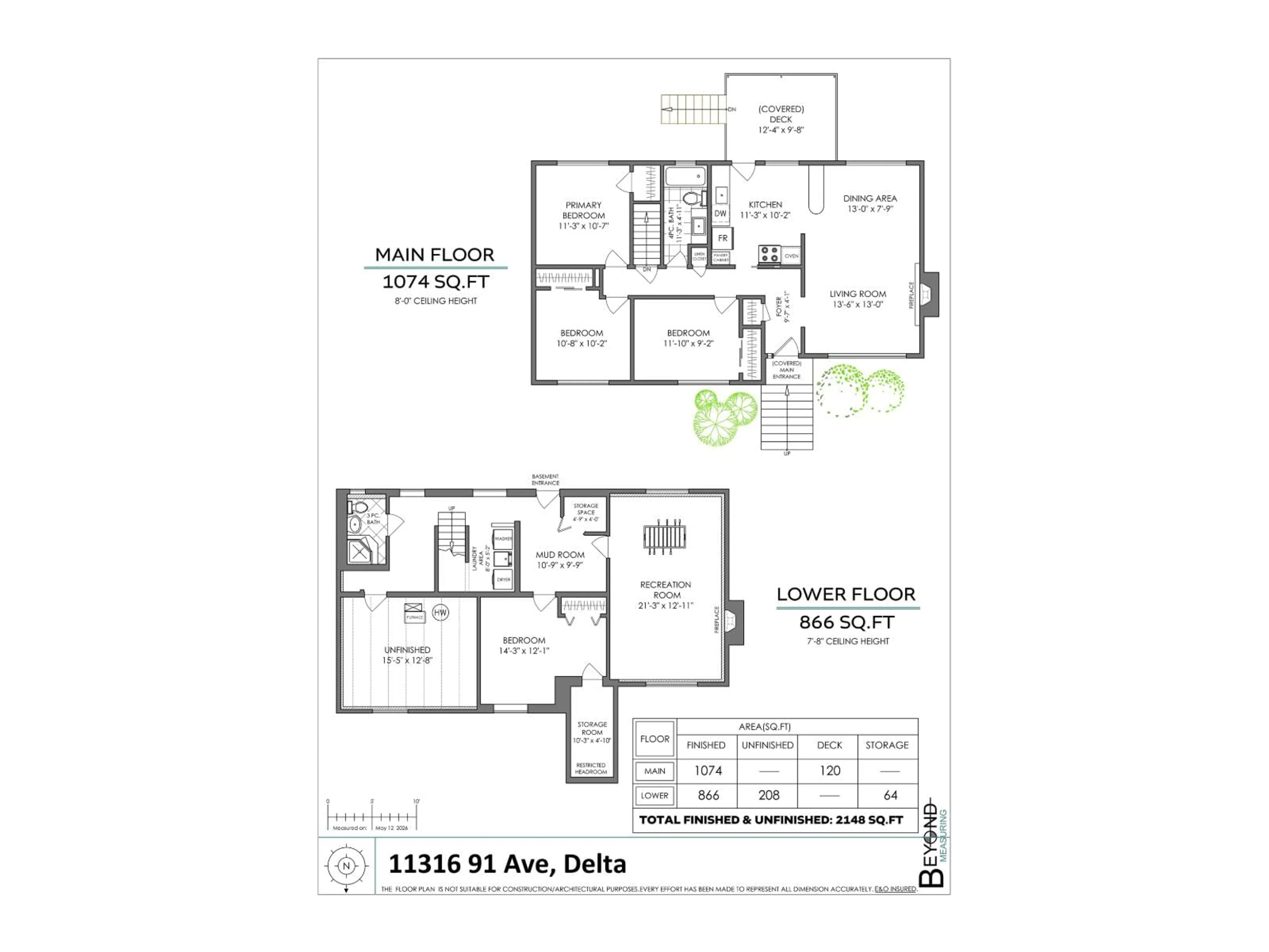 Floor plan for 11316 91 AVENUE, Delta British Columbia V4C3J8
