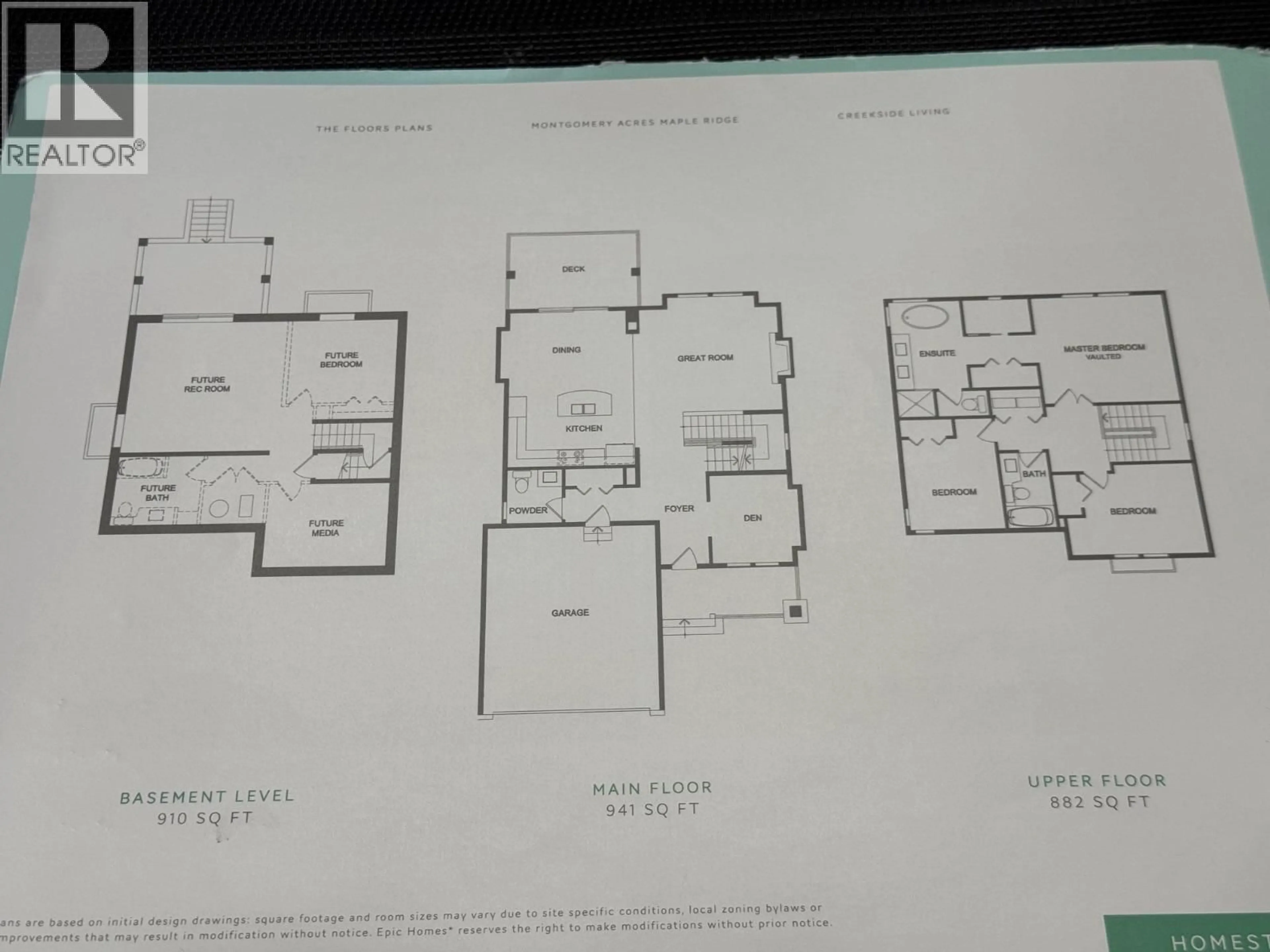 Floor plan for 24406 113 AVENUE, Maple Ridge British Columbia V2W0H4