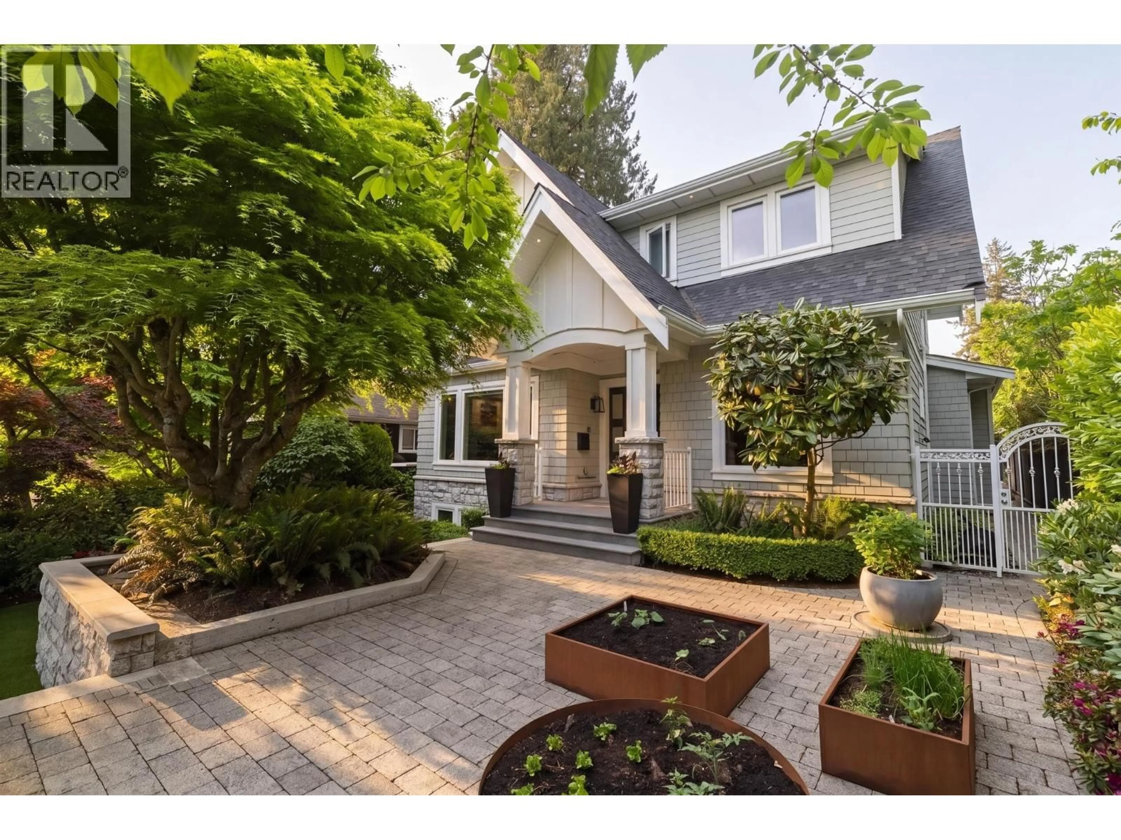 Home with brick exterior material, street for 4021 34TH AVENUE, Vancouver British Columbia V6N2L6
